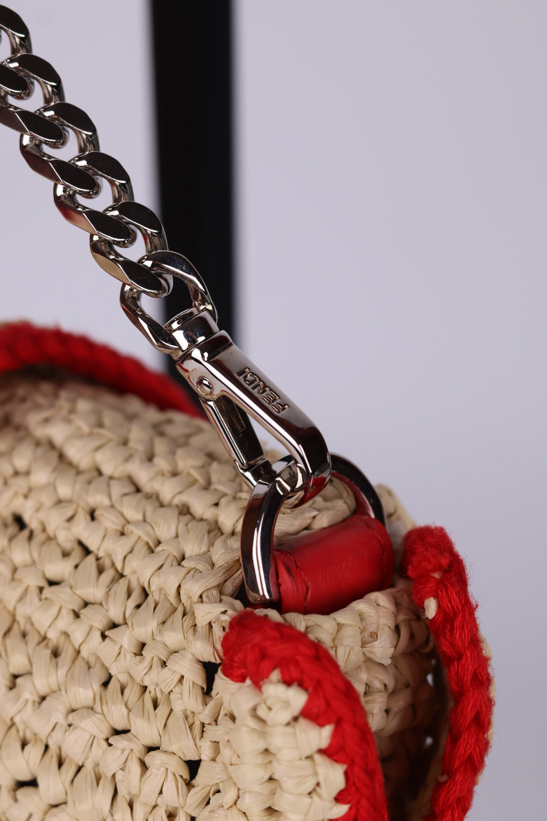 Fendi Mini Baguette Rafia
