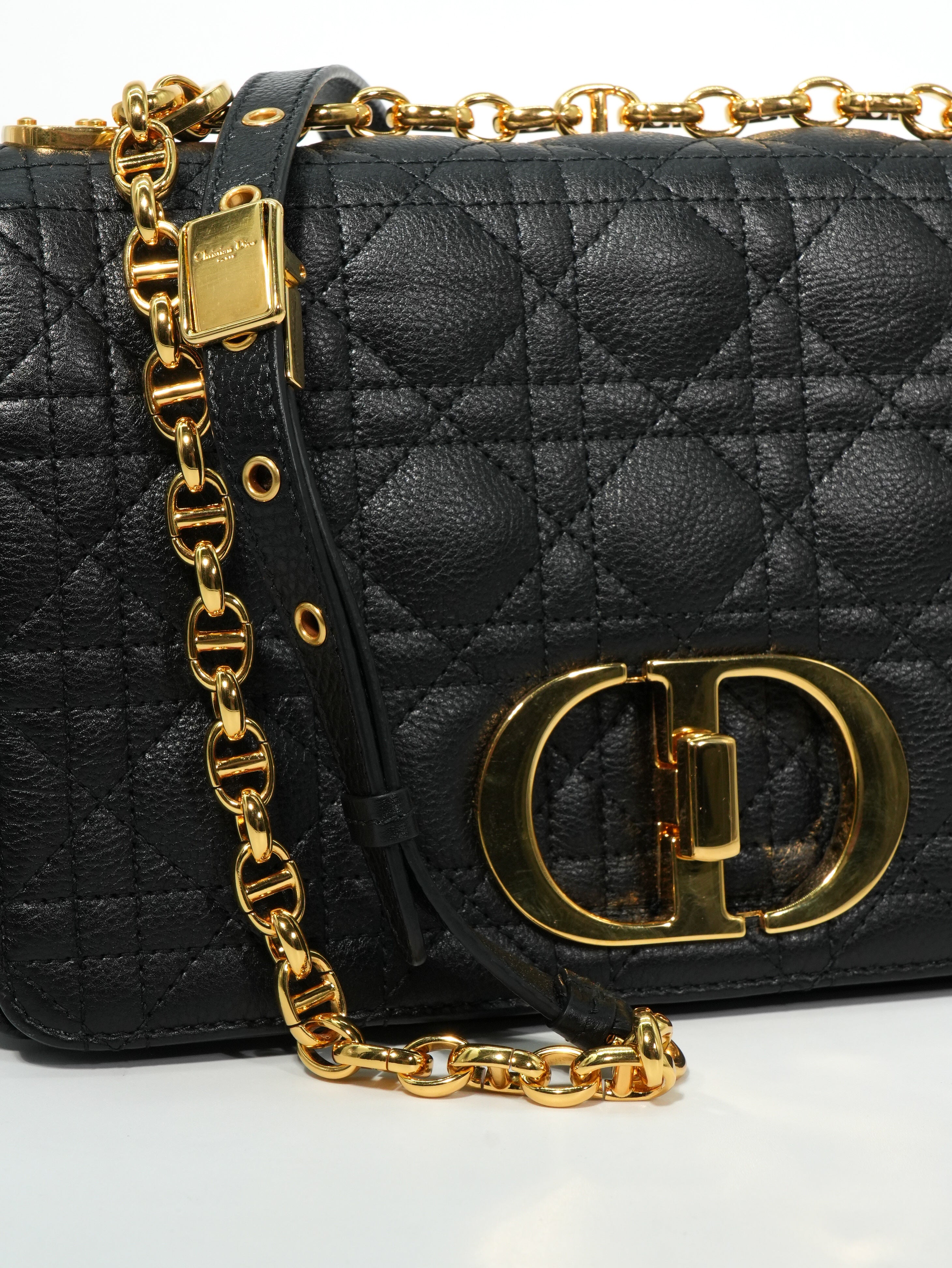 Dior Caro Media in Pelle