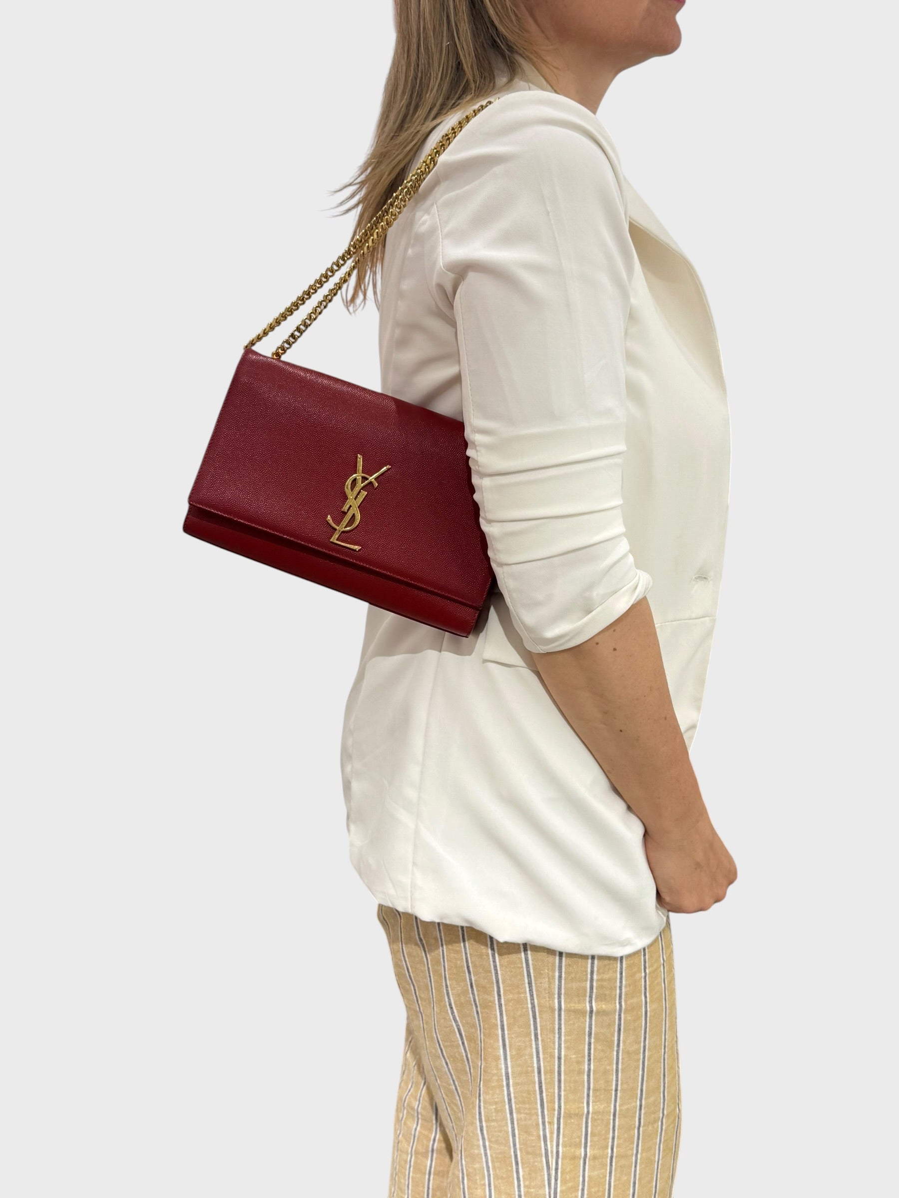 Saint Laurent Kate Media Grain de Poudre
