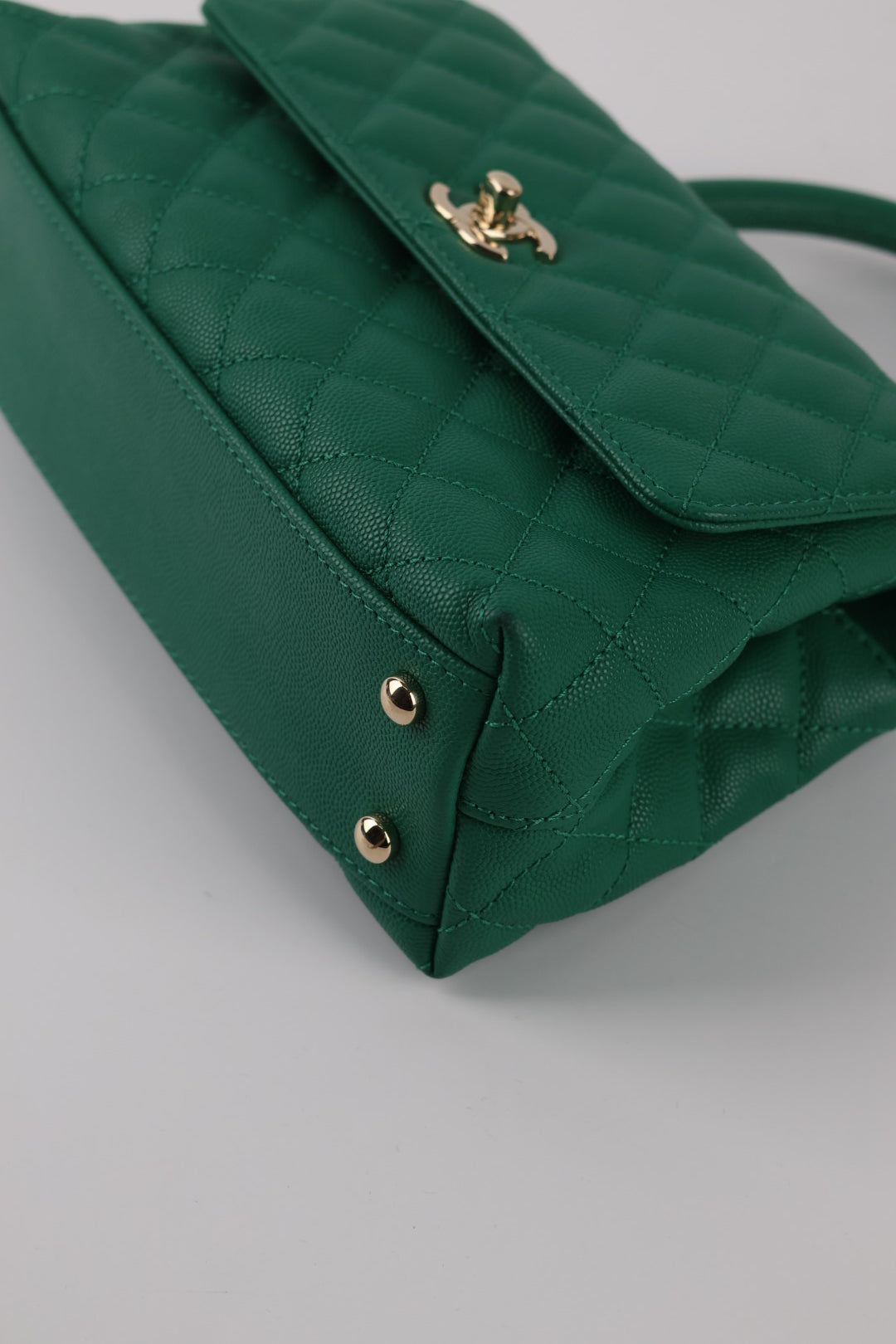 Chanel Coco Handle Caviar Small