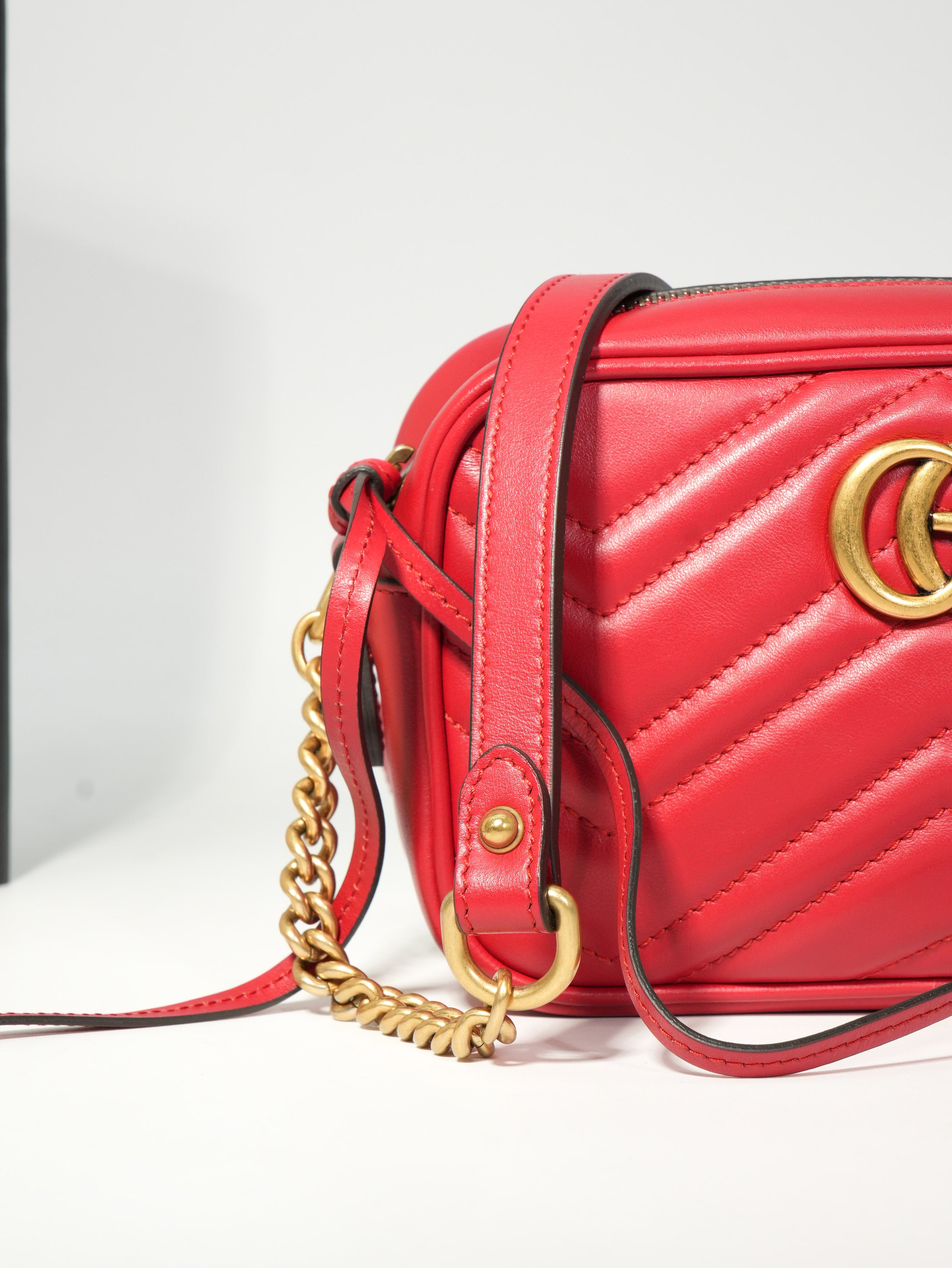 Gucci Mini Marmont Camera Bag