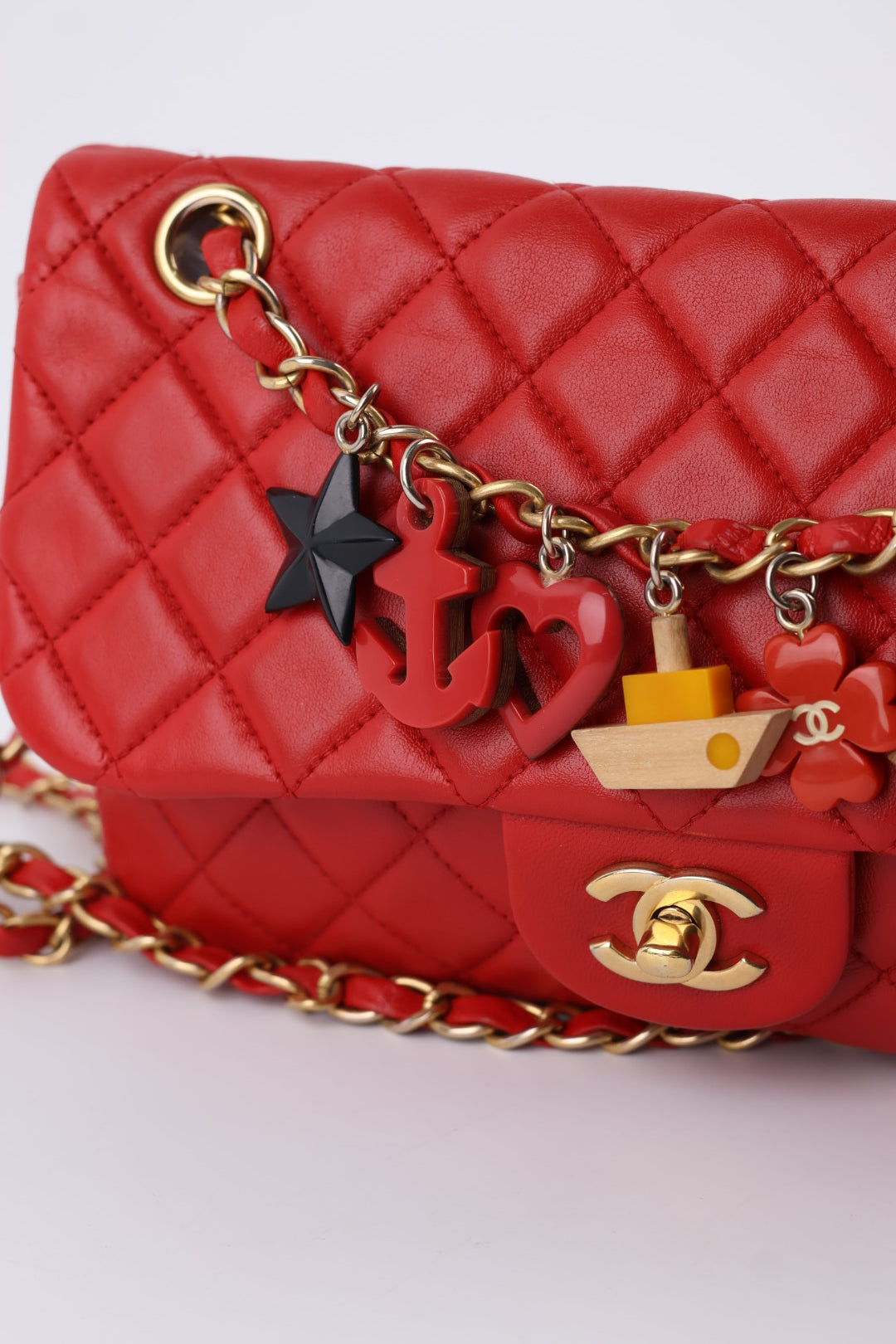 Chanel Classic Charms Matelassé