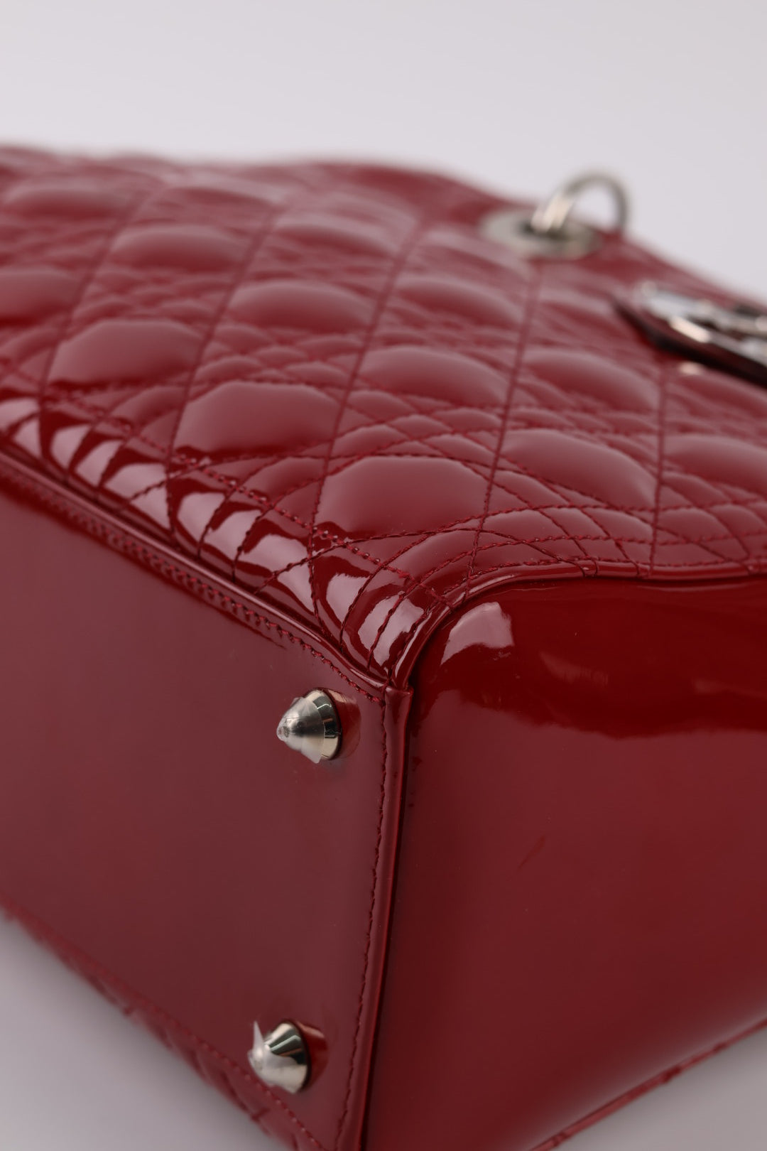 Lady Dior Large Vernis