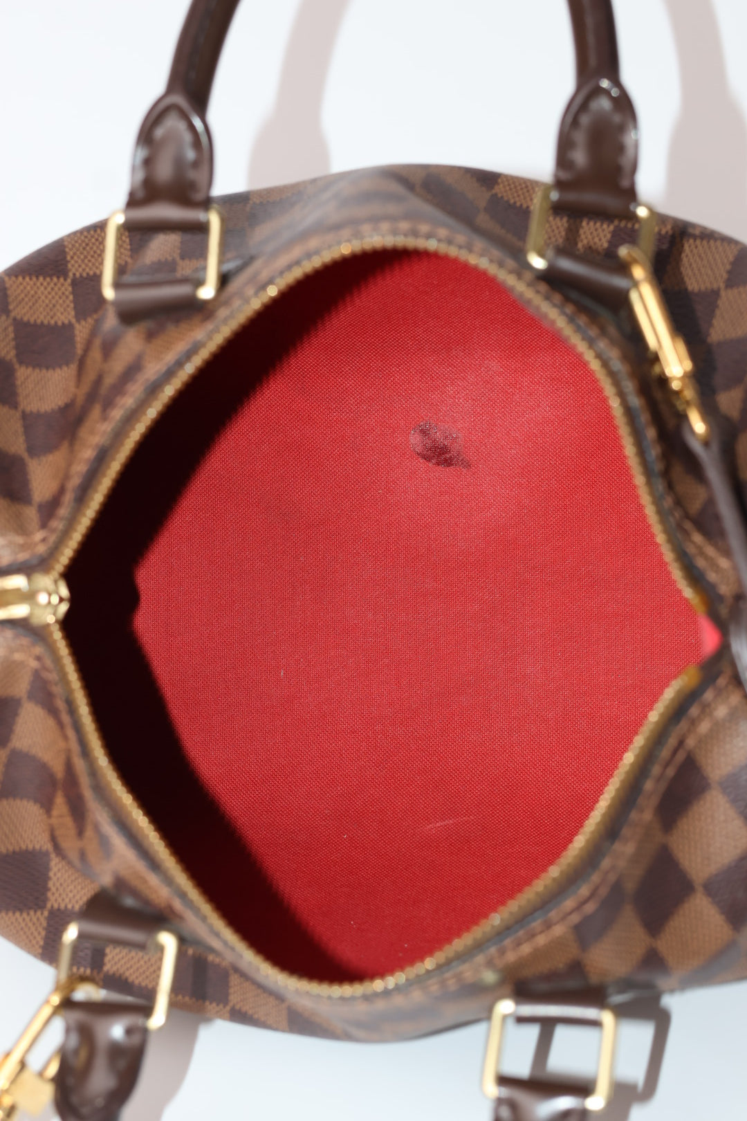 Louis Vuitton Speedy 25 Damier Ébène con Tracolla