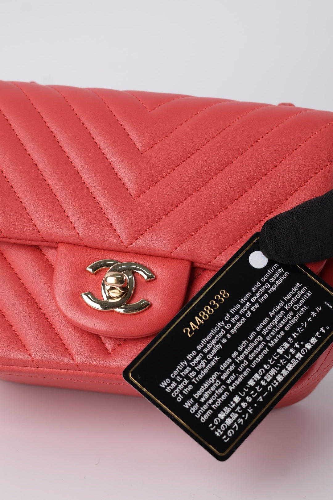 Chanel Mini Square in Pelle