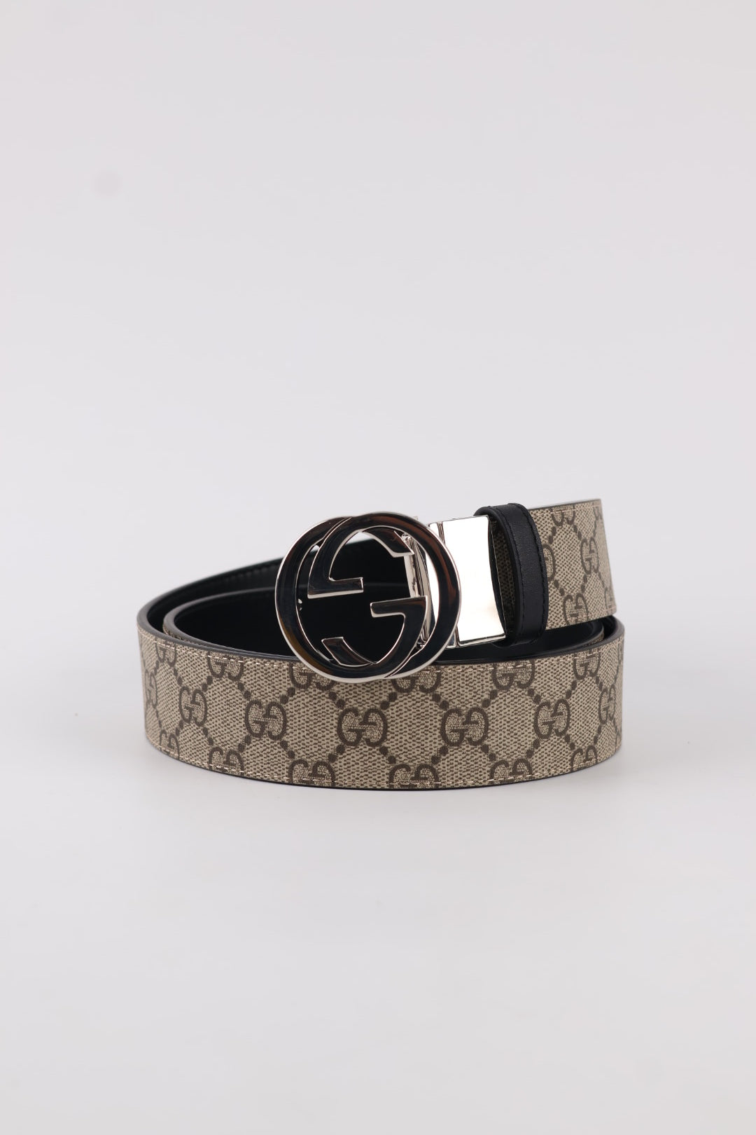 Gucci Cintura Interlocking GG Supreme