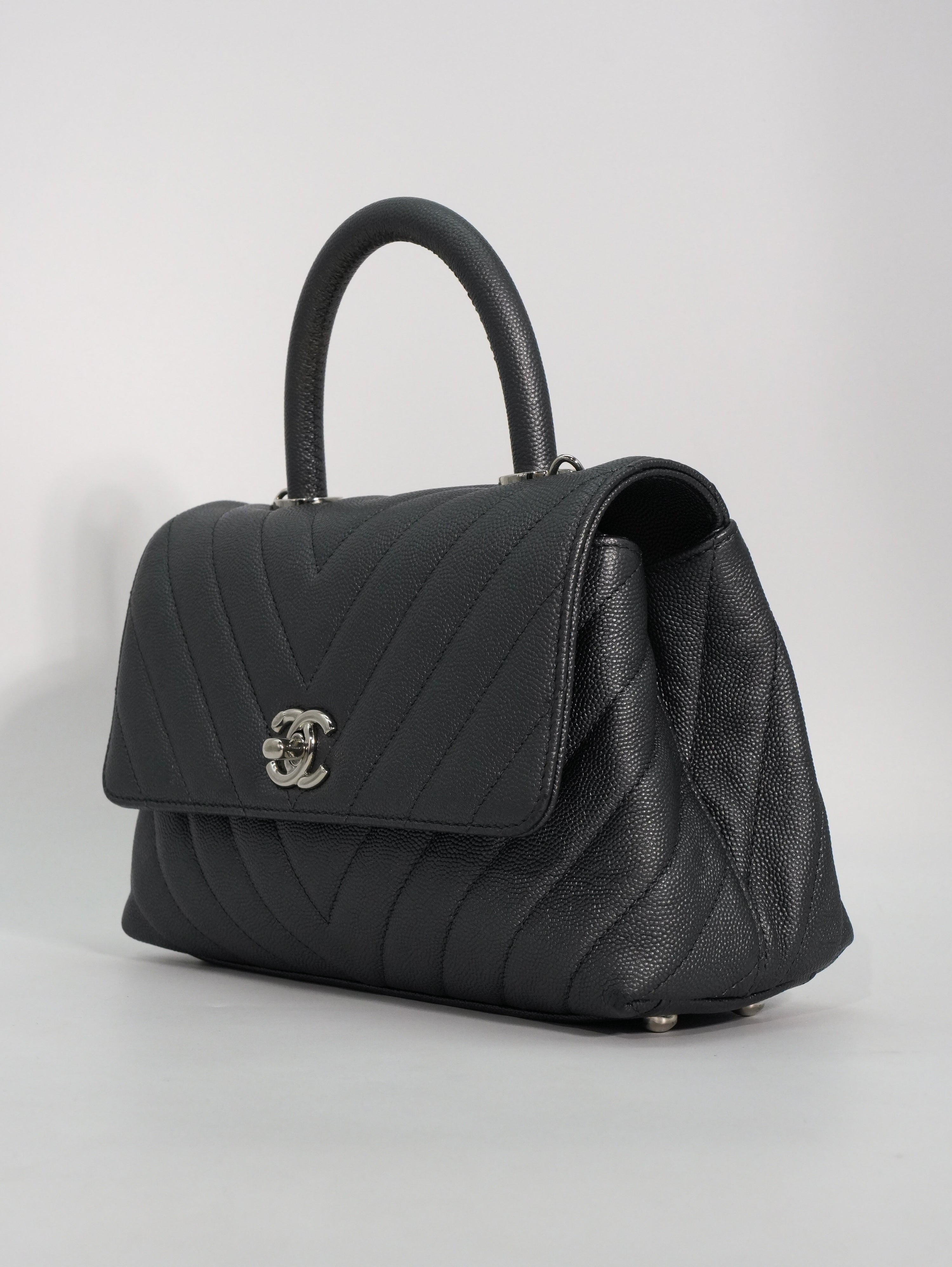 Chanel Coco Handle Caviar