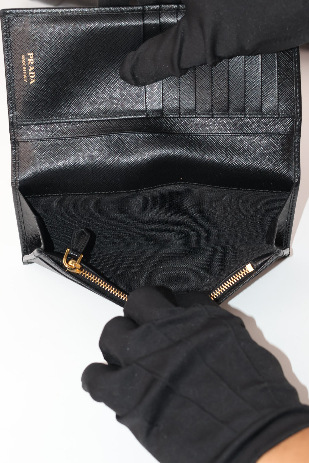 Prada Portafoglio Grande Saffiano
