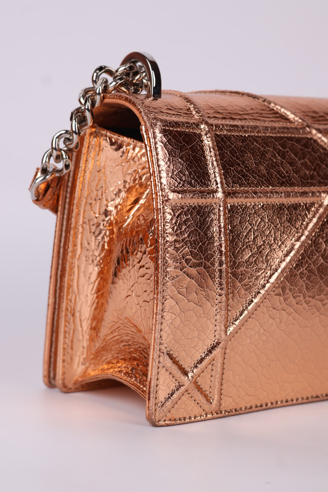 Dior Diorama in Pelle Rose Gold
