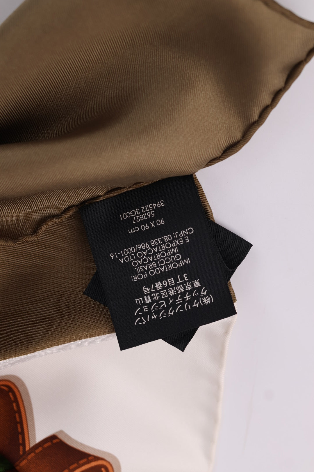 Gucci Foulard Bamboo in Seta