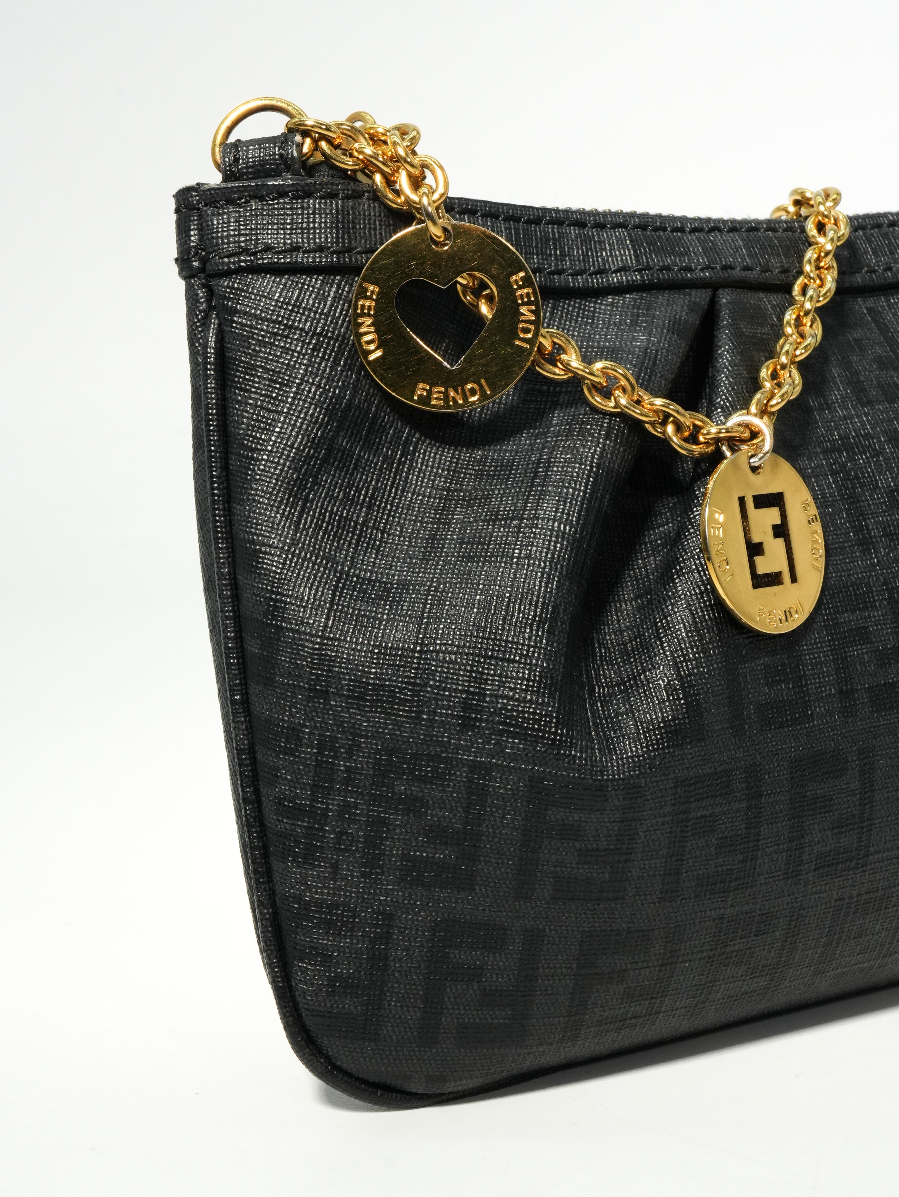 Fendi Pochette Chain FF Logo