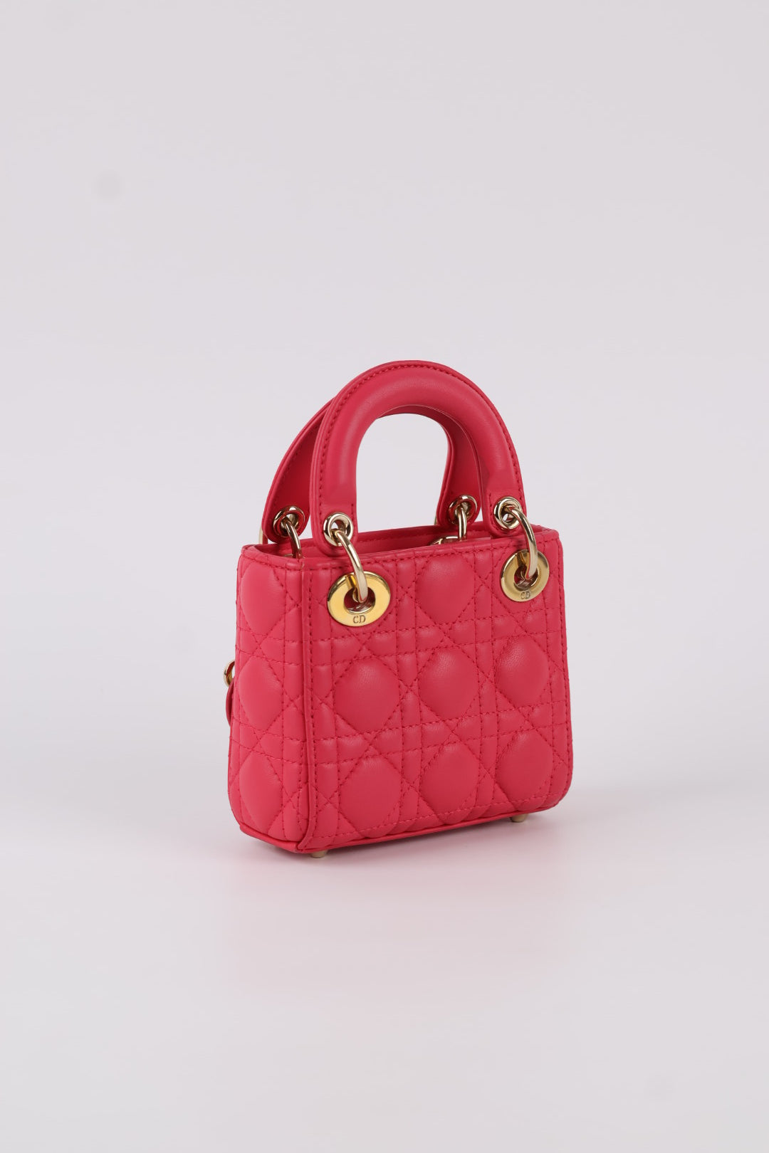 Lady Dior Micro in Pelle