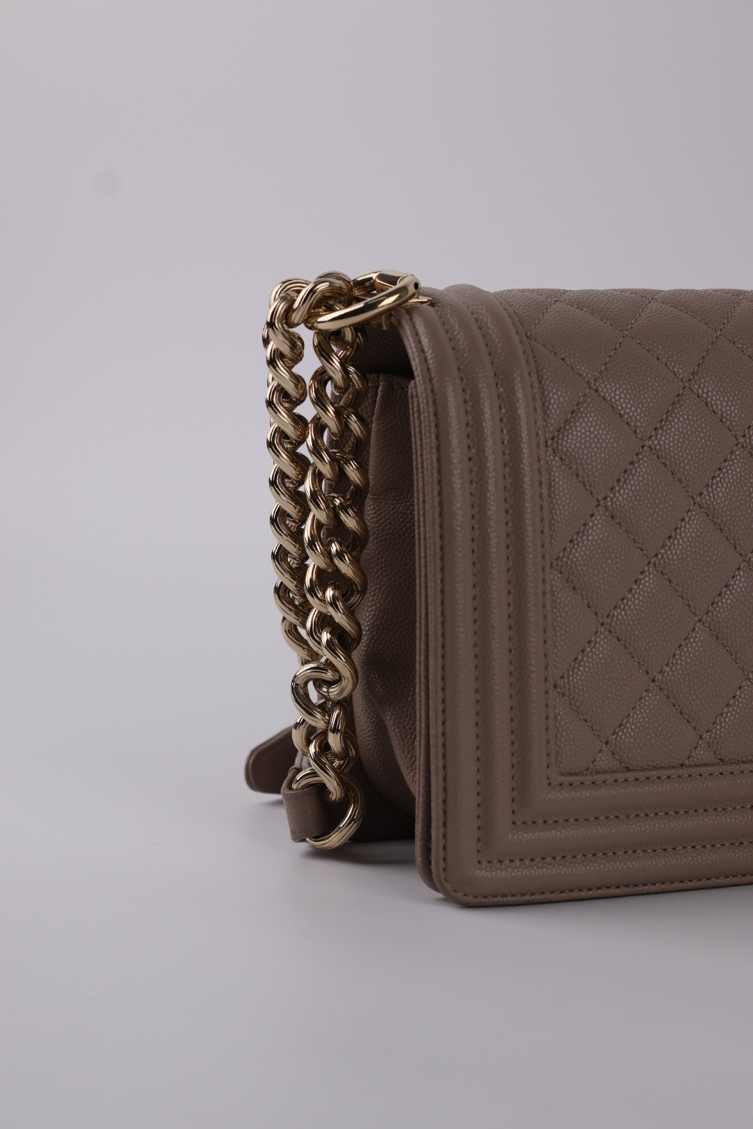 Chanel Boy Media Caviar