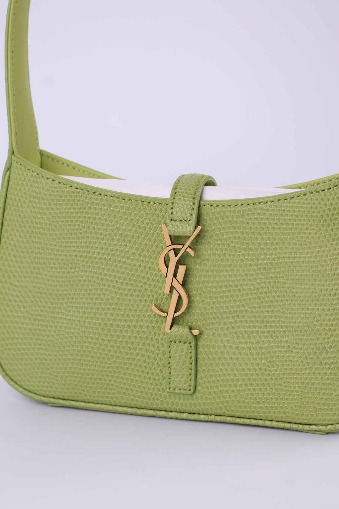 Saint Laurent Mini Hobo Le 5 À 7 Lizard