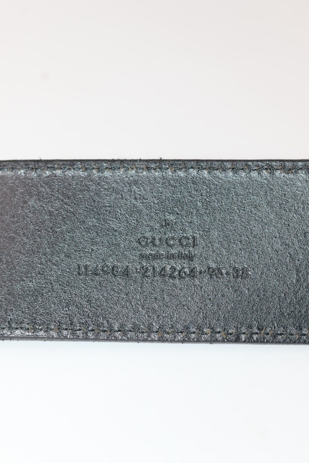 Gucci Cintura Interlocking in Pelle