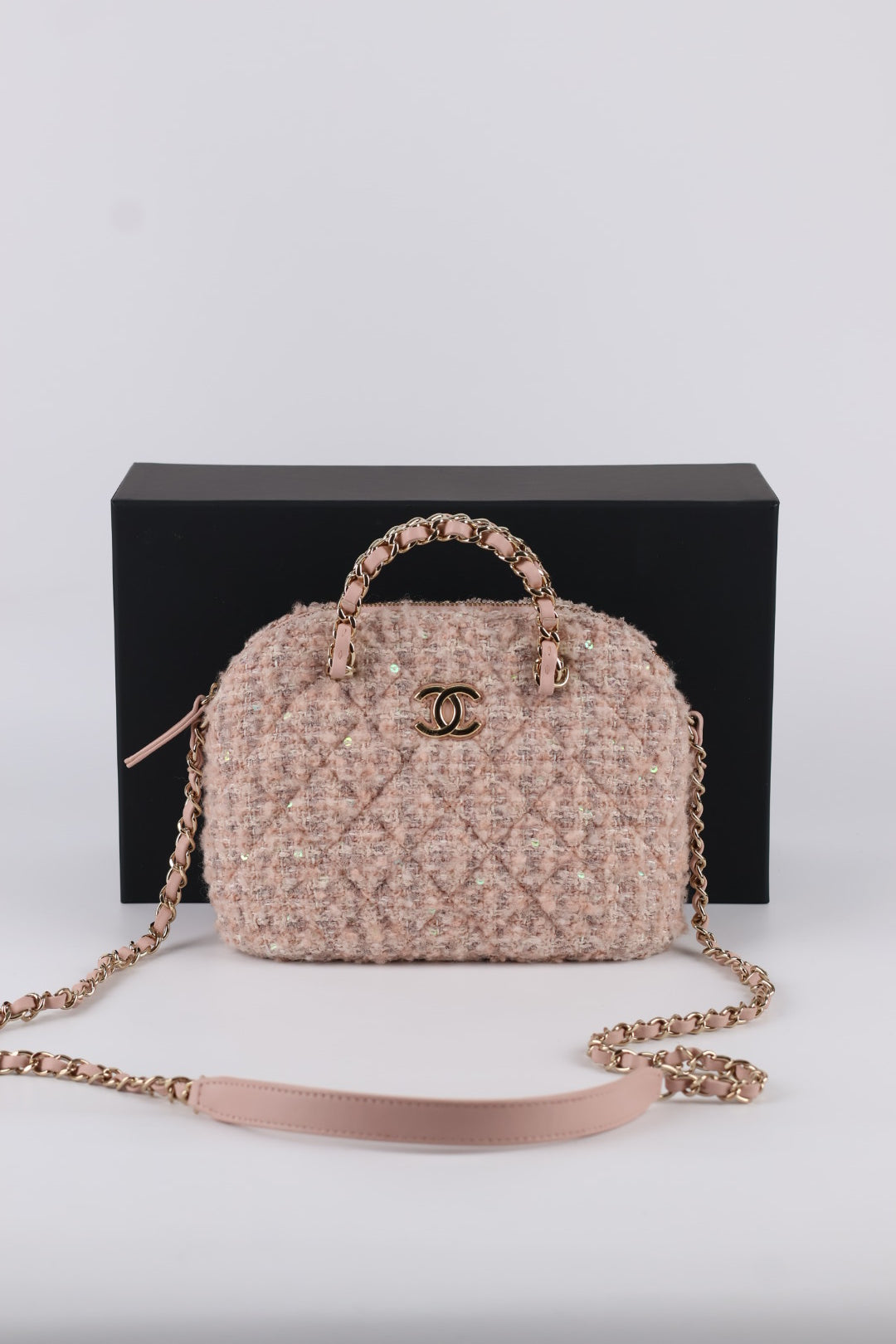 Chanel Coco Dome Tweed
