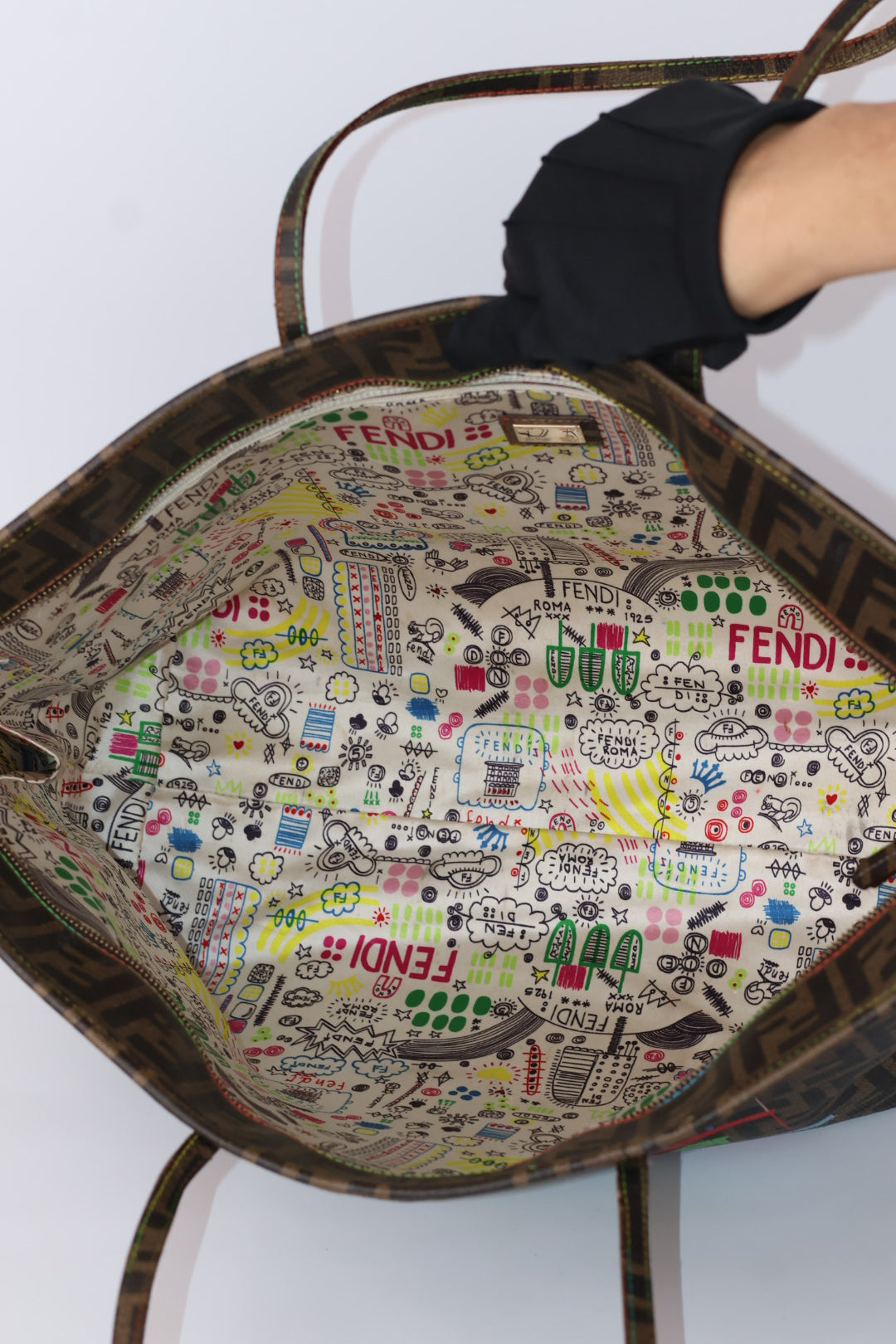 Fendi Shopping FF Logo Large