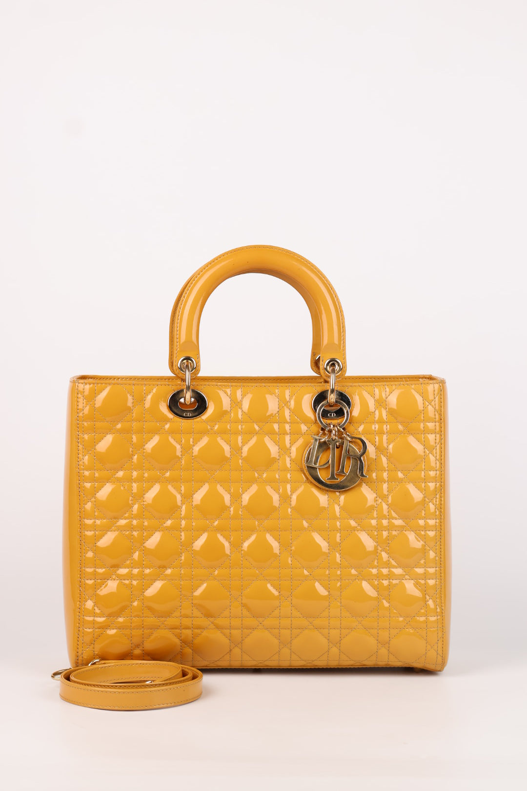 Lady Dior Large Vernis