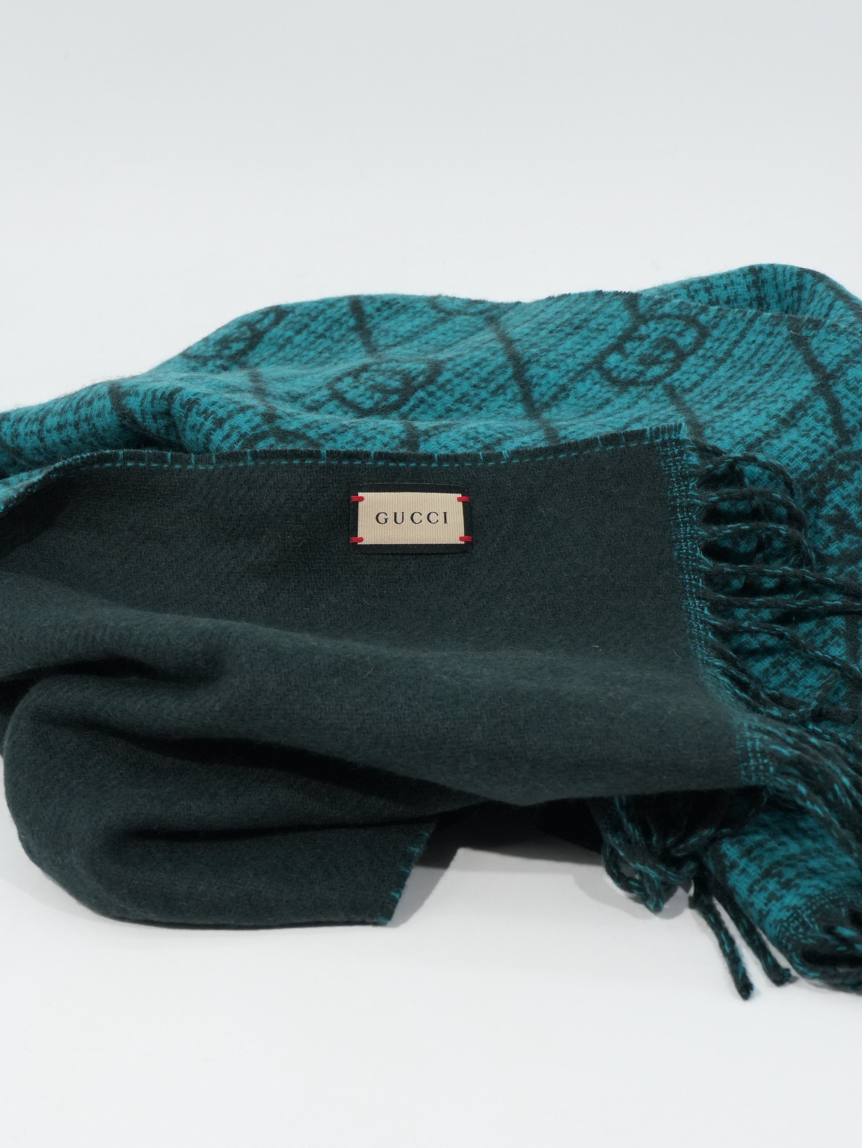 Gucci Sciarpa in Lana e Cashmere