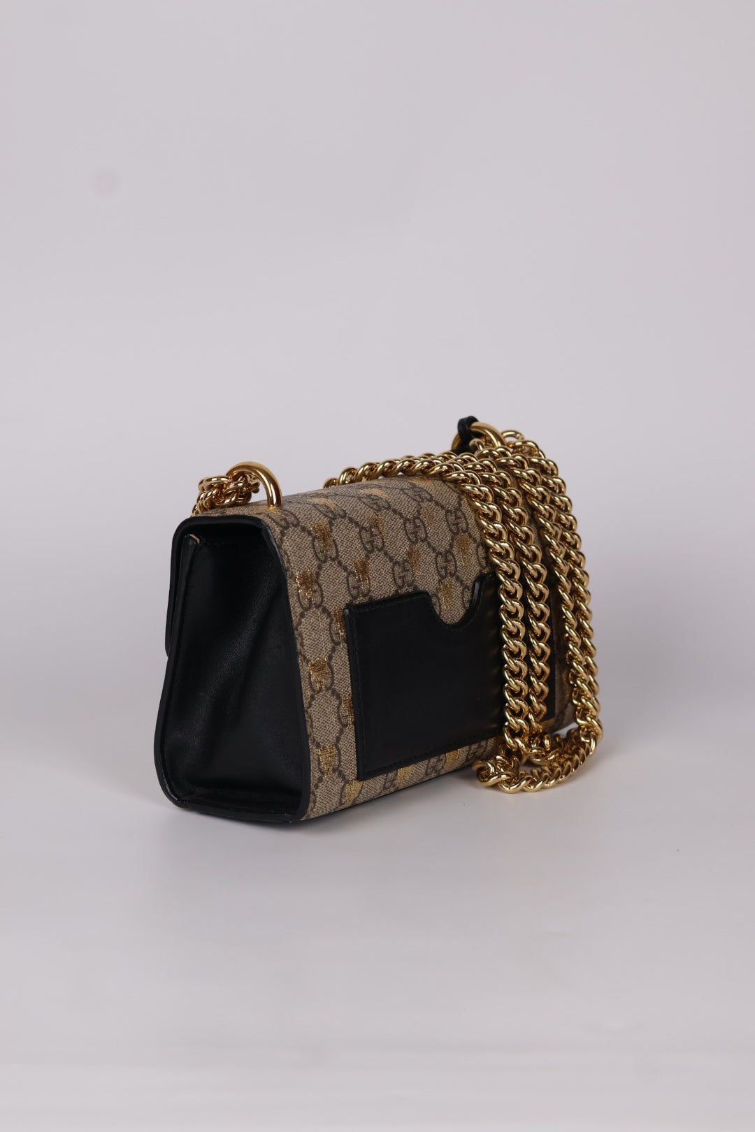 Gucci Padlock Chain Bee GG Supreme