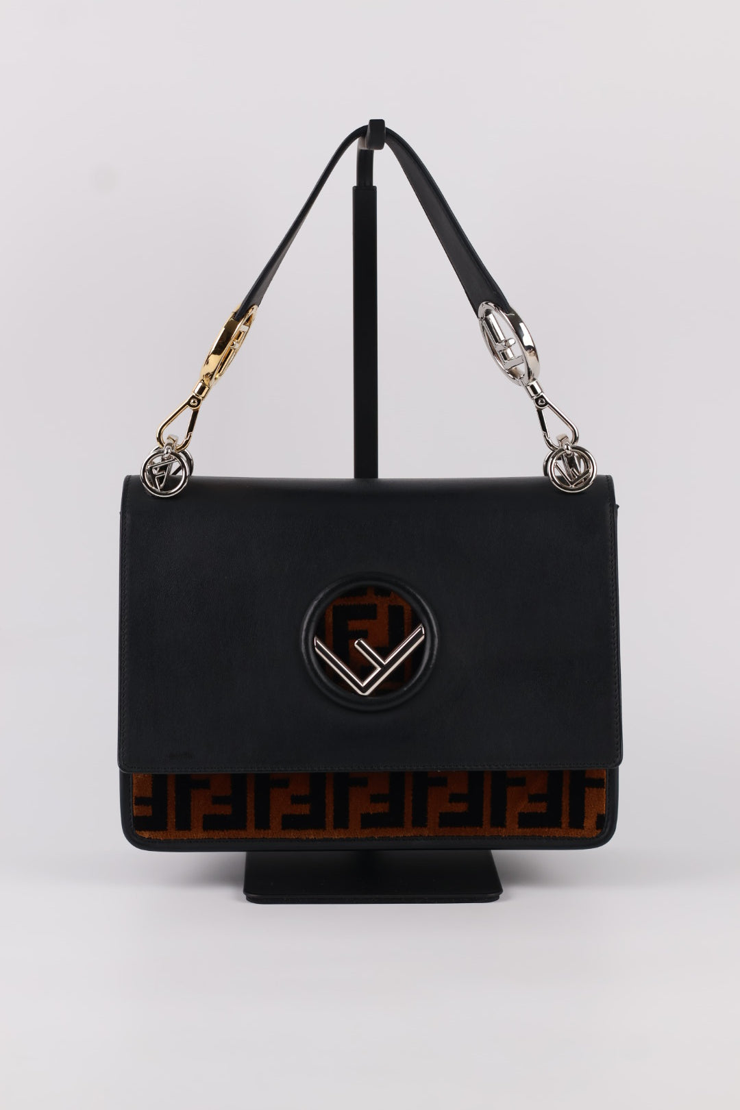 Fendi Kan FF Pelle e Velvet
