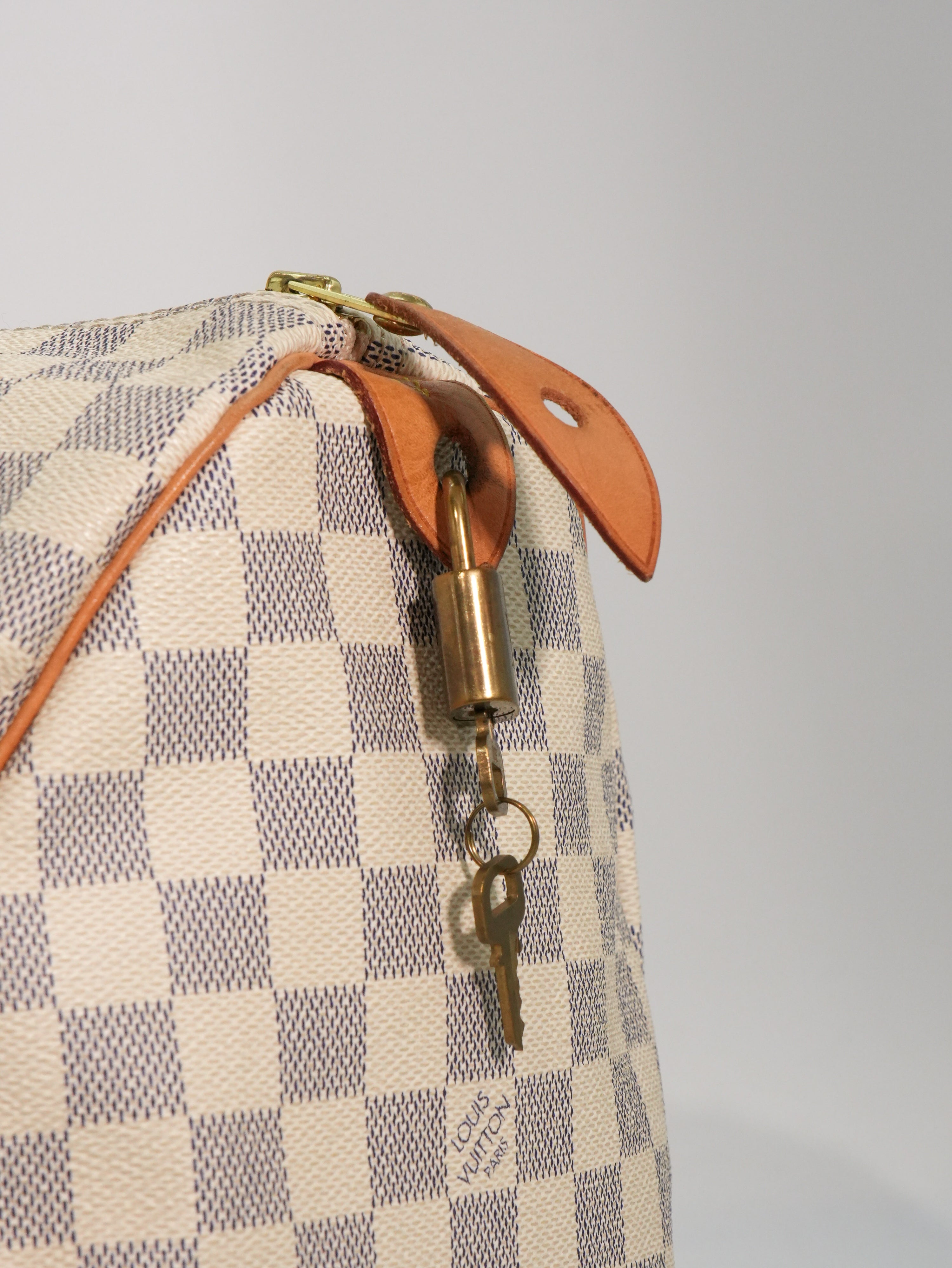 Louis Vuitton Speedy 35 Damier Azur