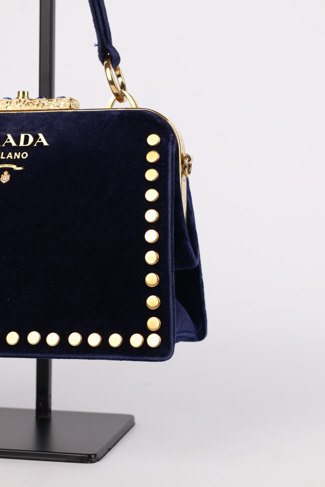 Prada Top Handle Velvet