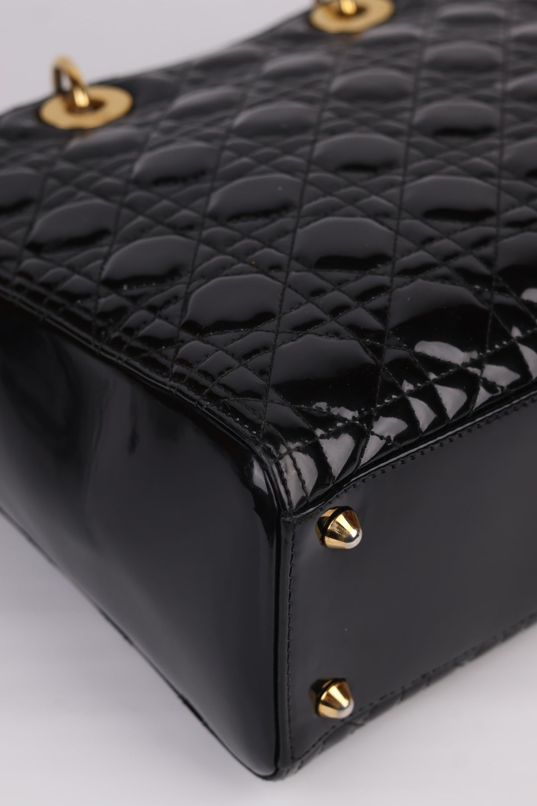 Lady Dior Large Vernis