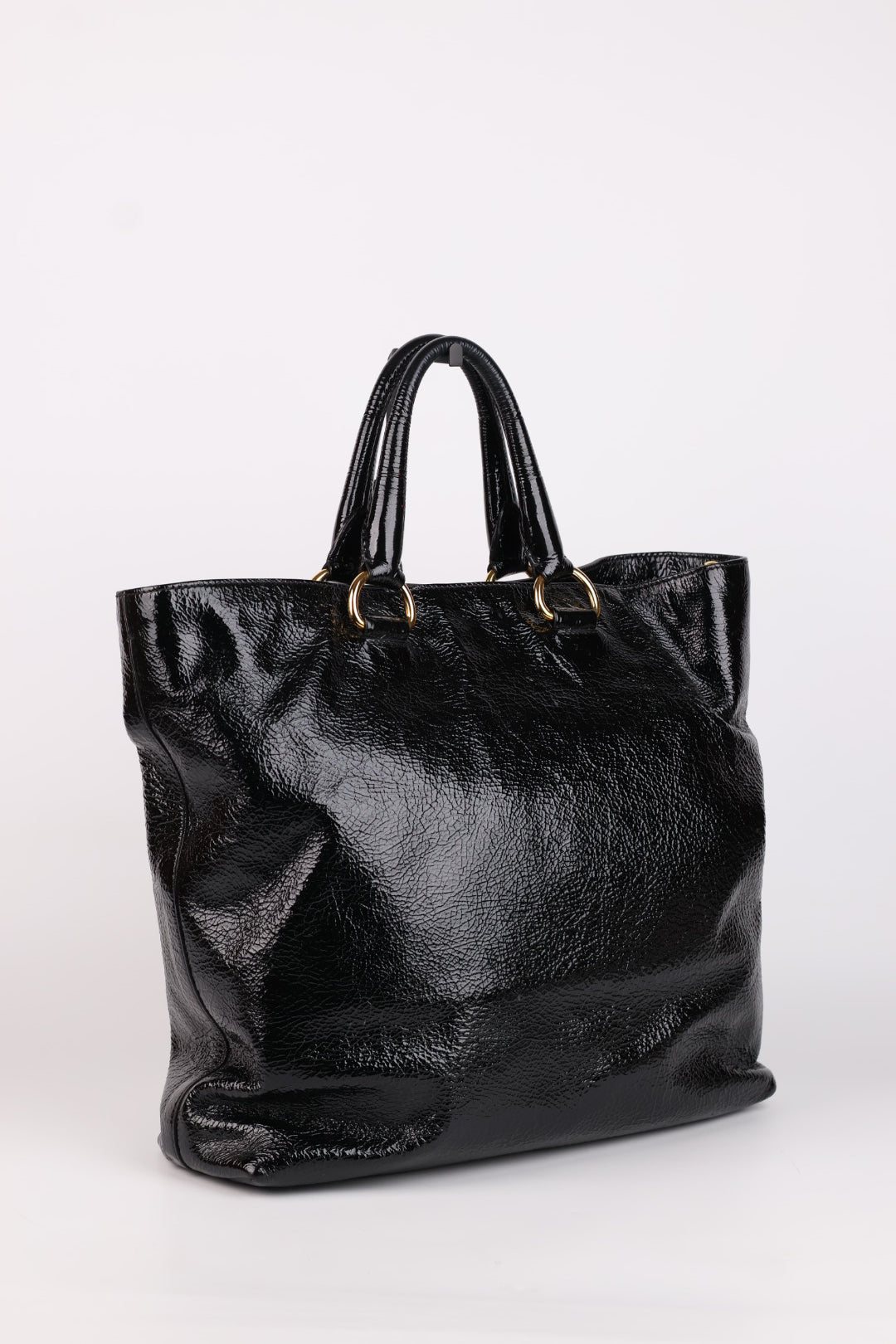 Prada Tote in Pelle Verniciata