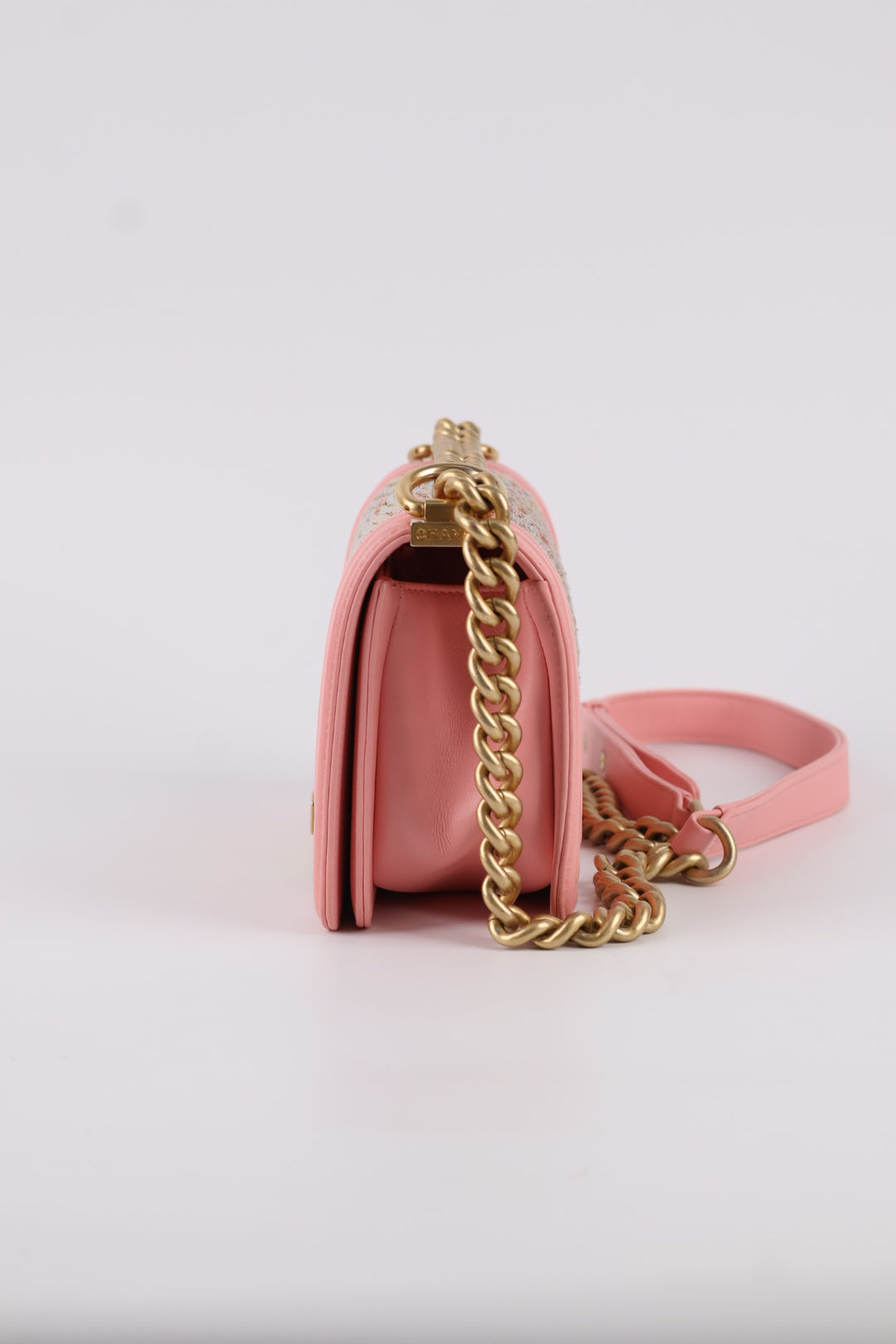 Chanel Boy Small in Pelle
