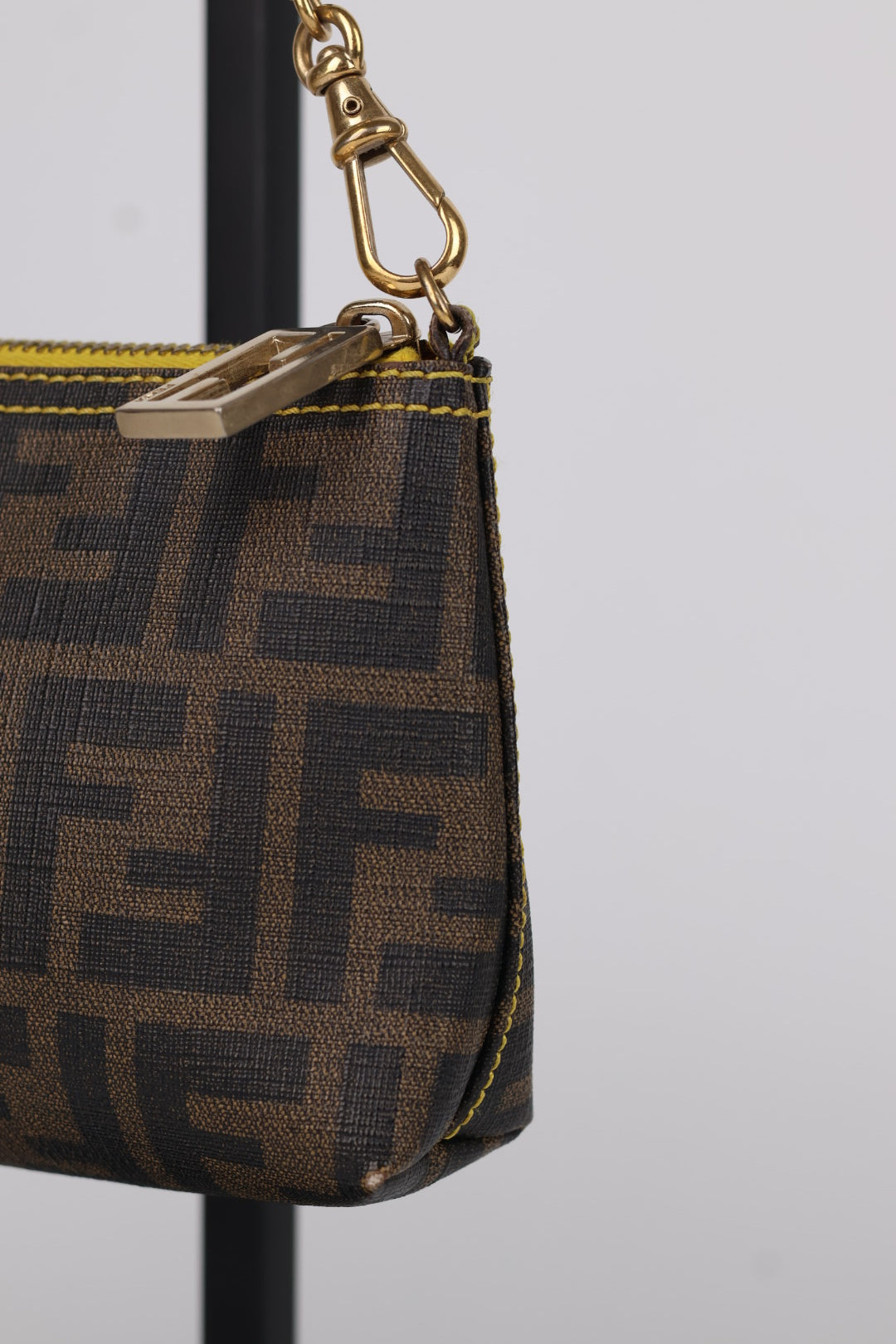 Fendi Chain Pochette FF Logo