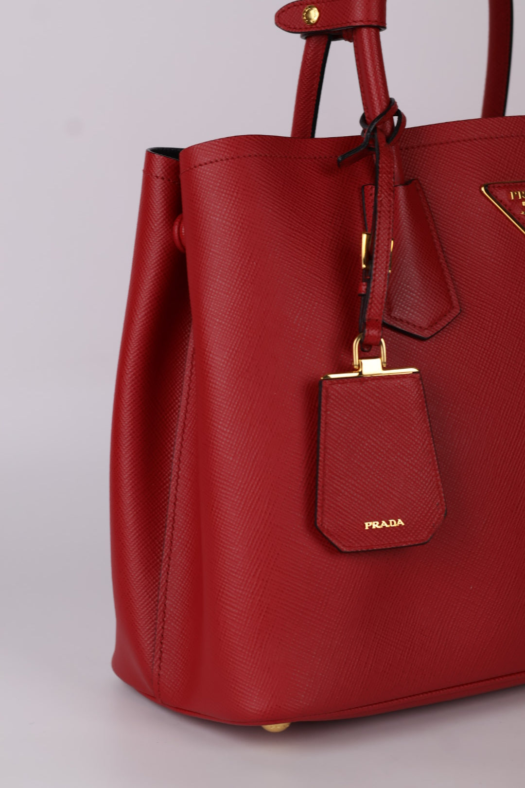 Prada Double Media Saffiano