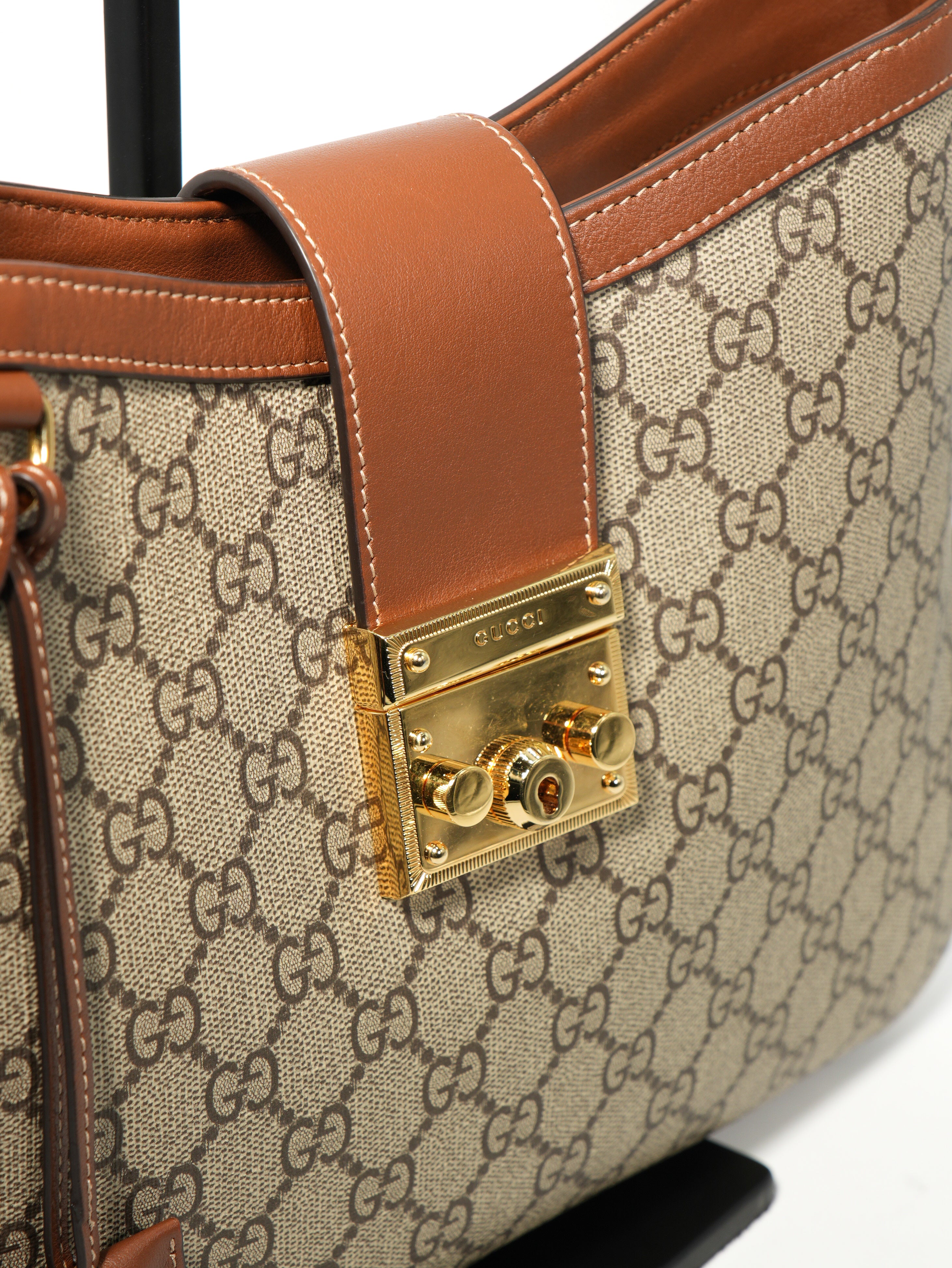 Gucci Padlock a Spalla GG Supreme