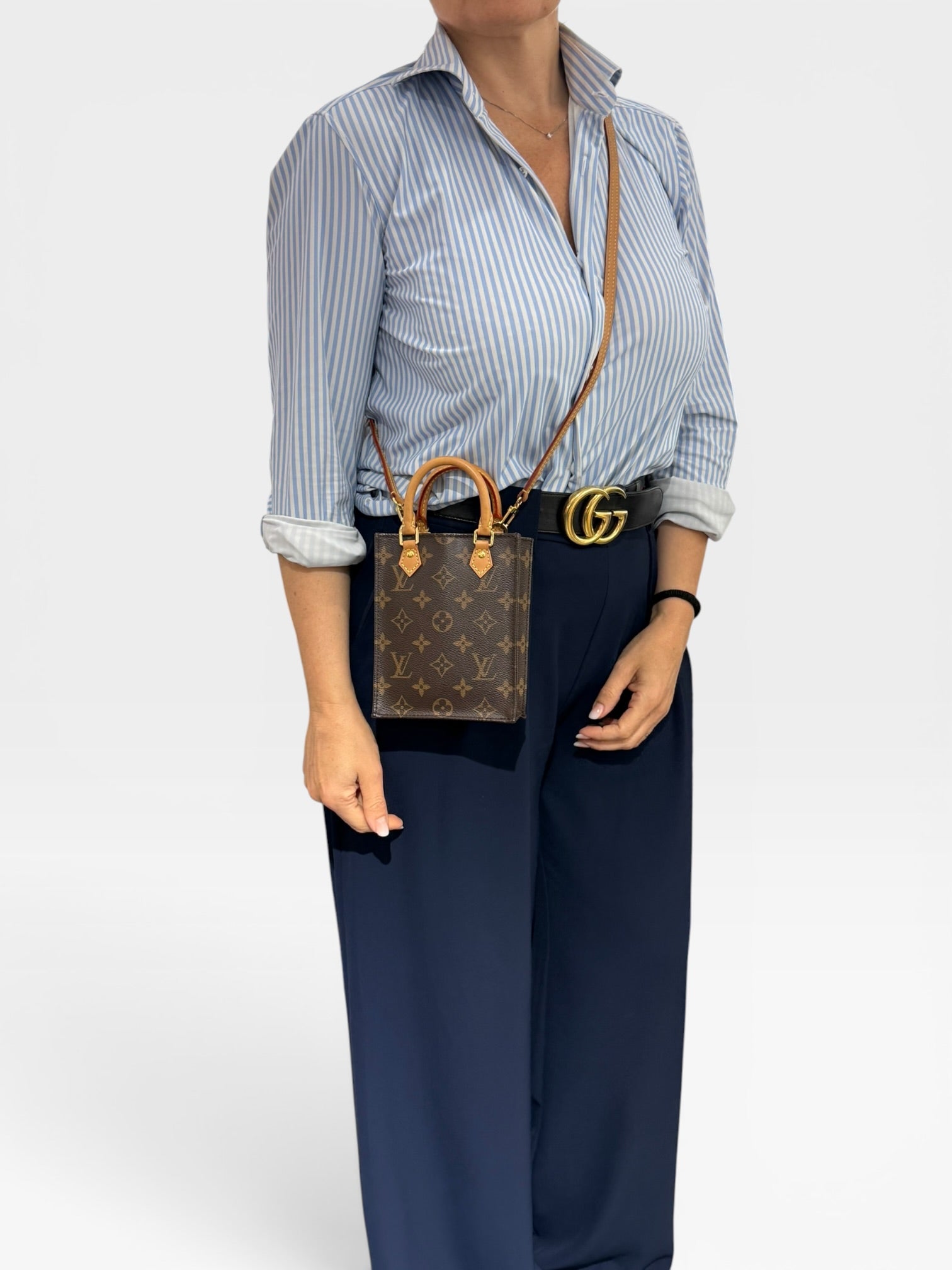 Louis Vuitton Mini Sac Plat Monogram