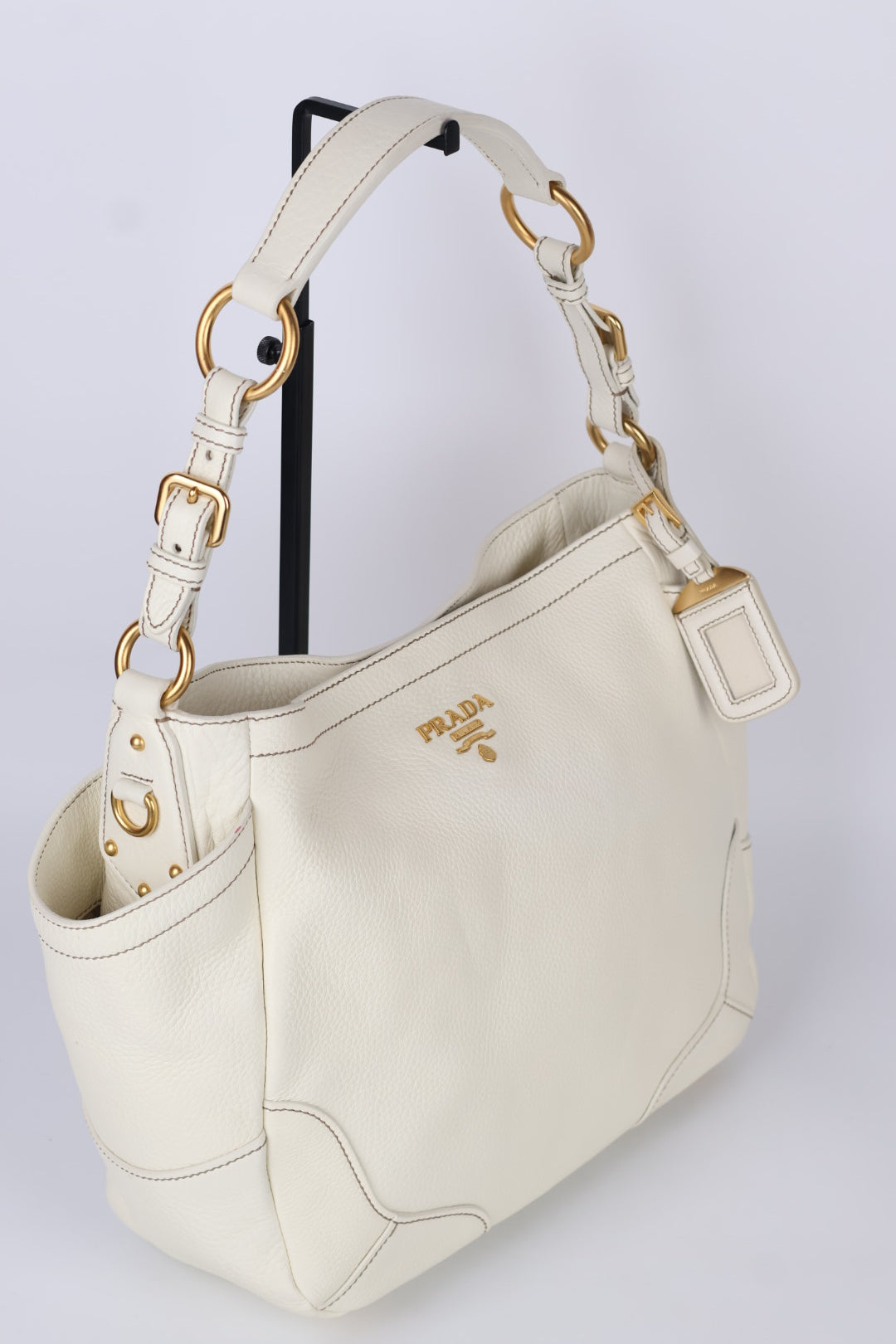 Prada Borsa a Spalla in Pelle