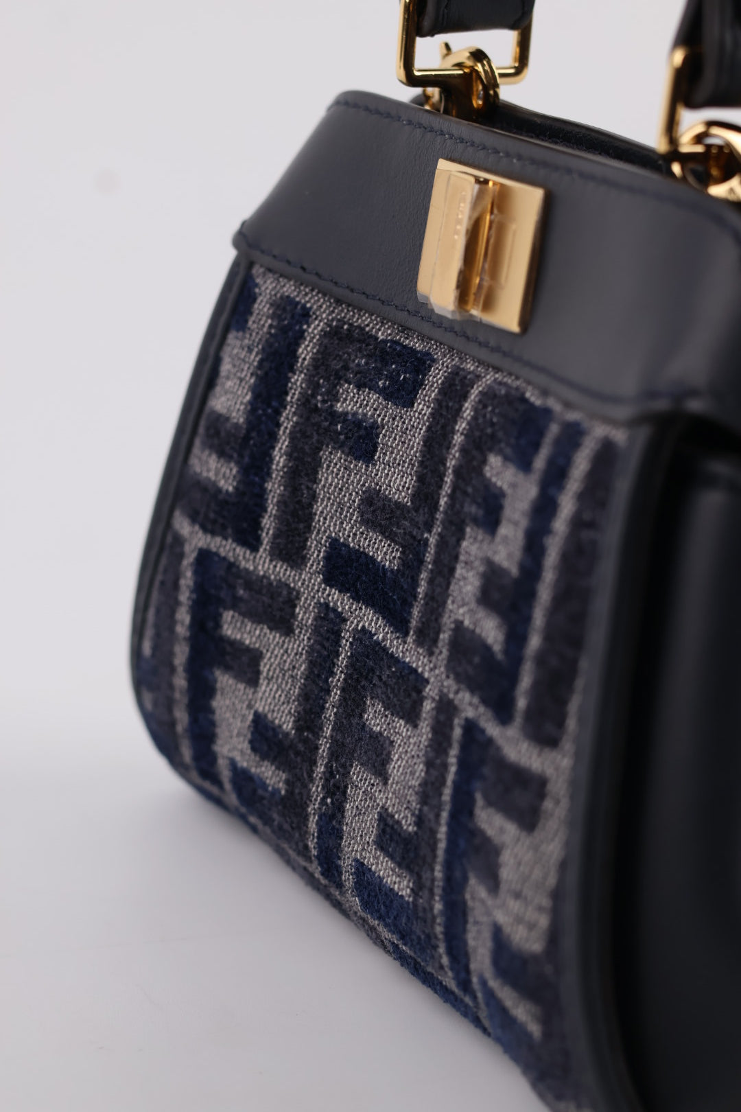 Fendi Nano Peekaboo FF Logo