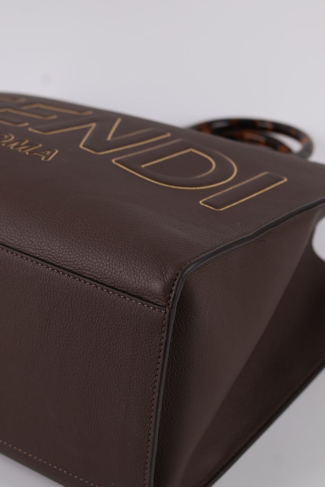 Fendi Sunshine Media in Pelle