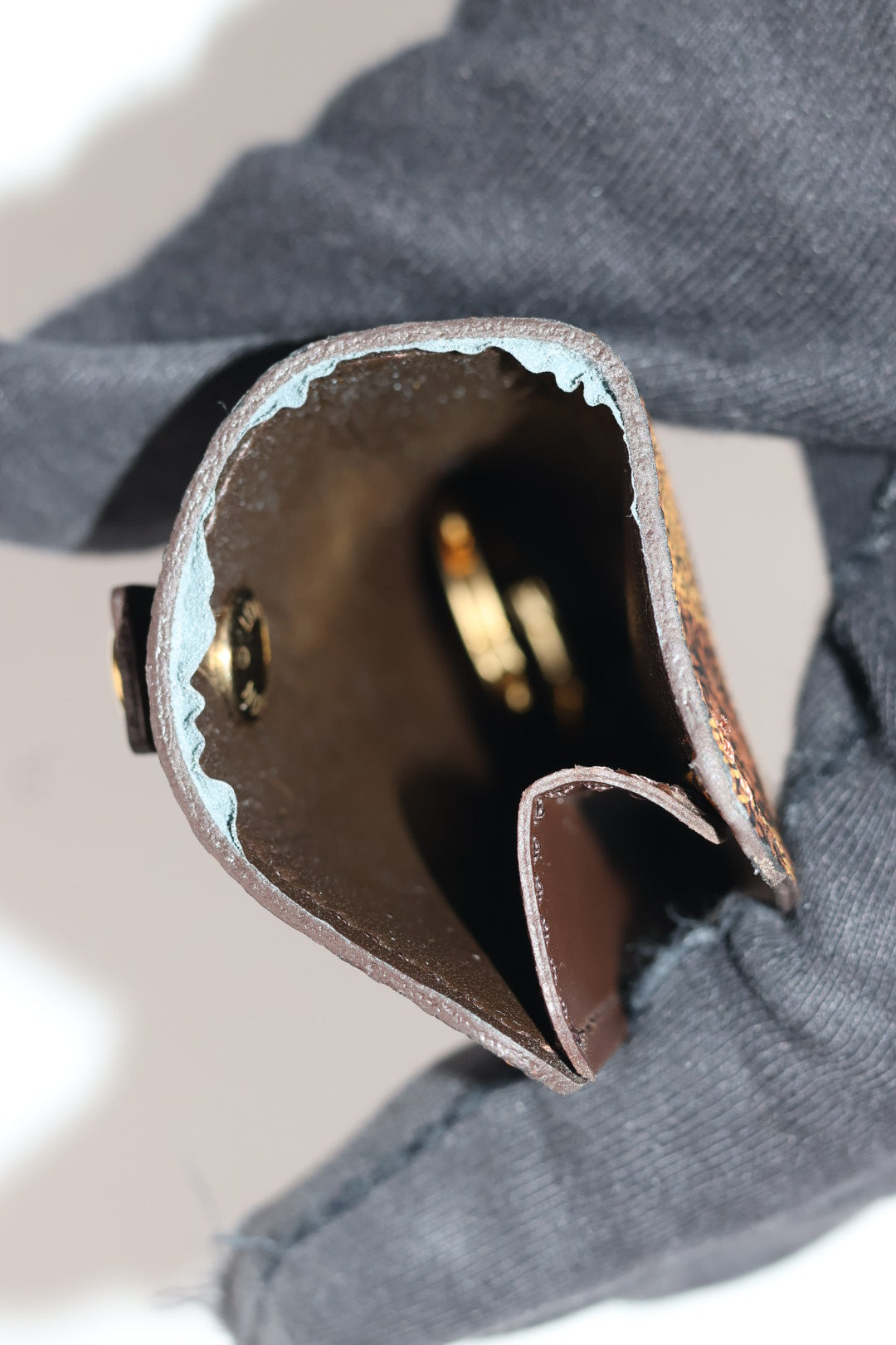 Louis Vuitton Portachiavi Damier Ébène