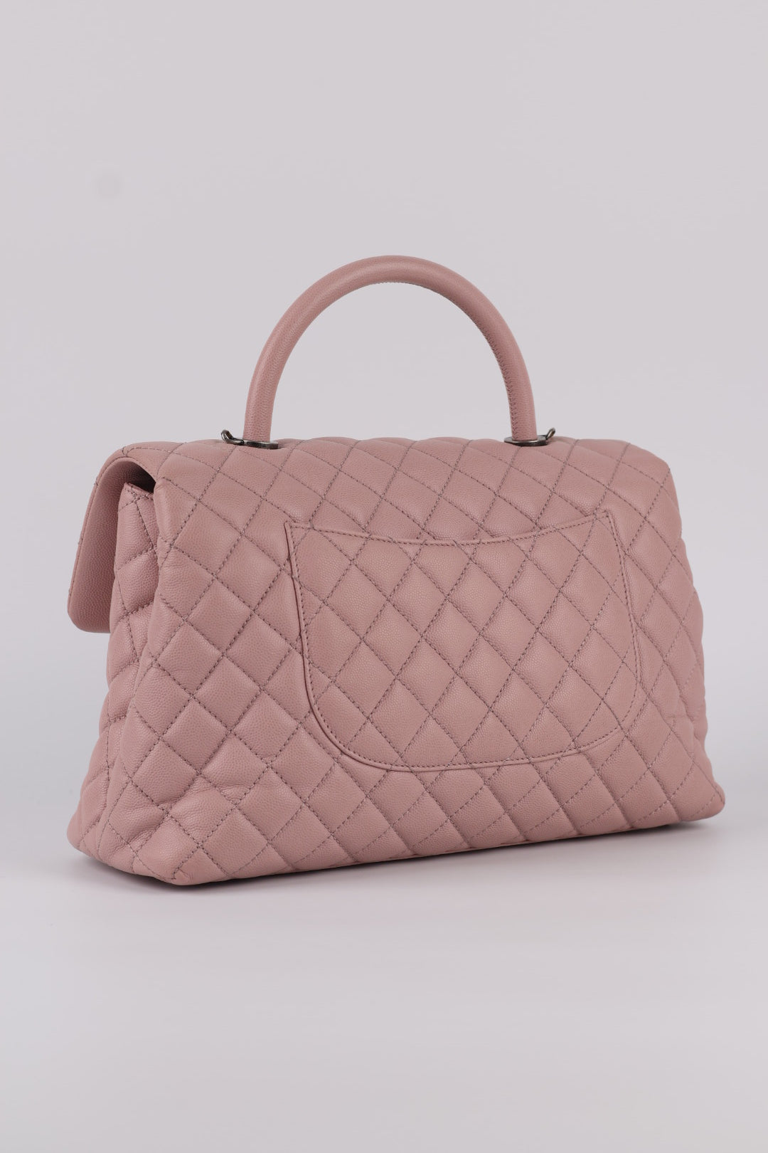 Chanel Coco Handle Media Caviar