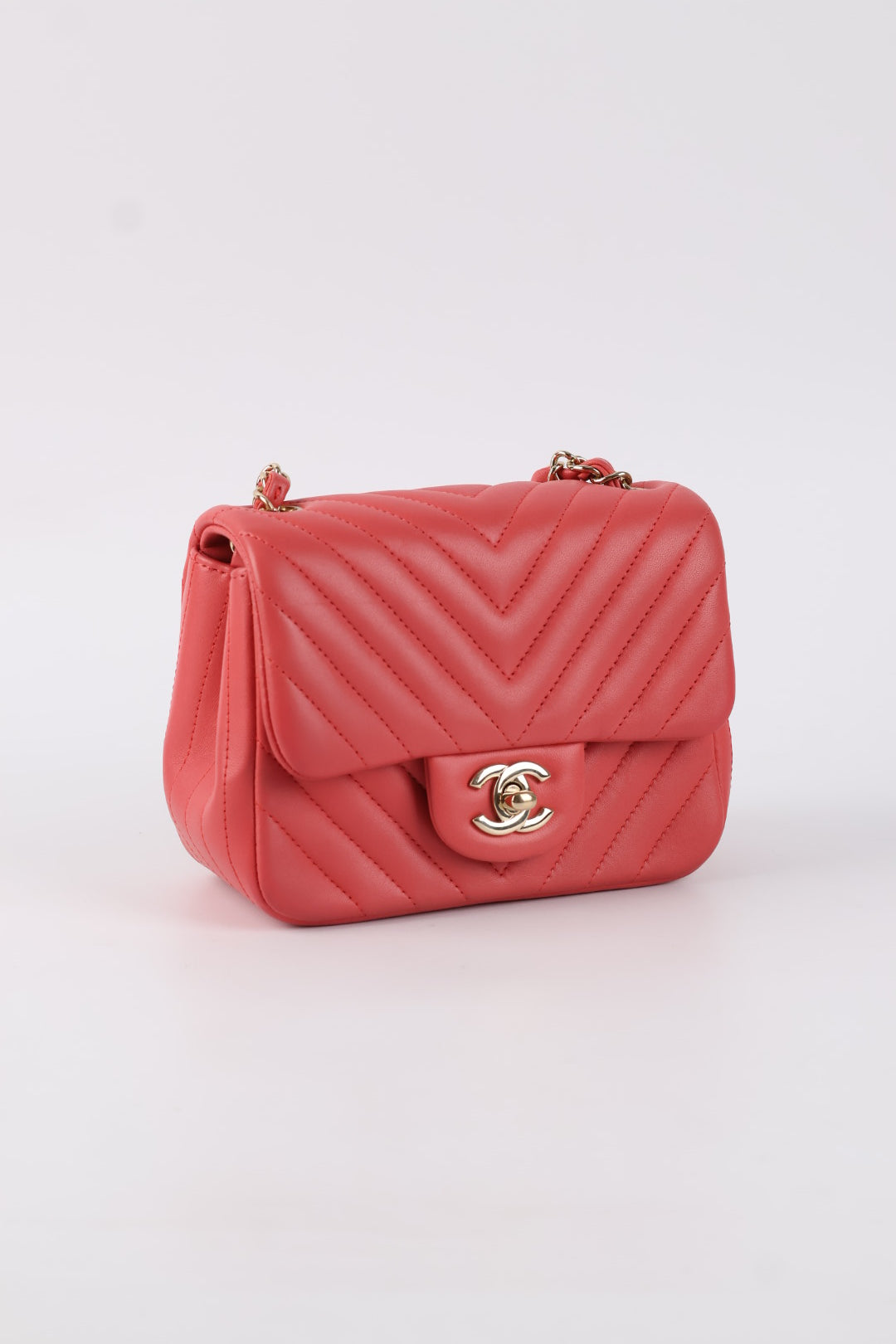 Chanel Mini Square in Pelle