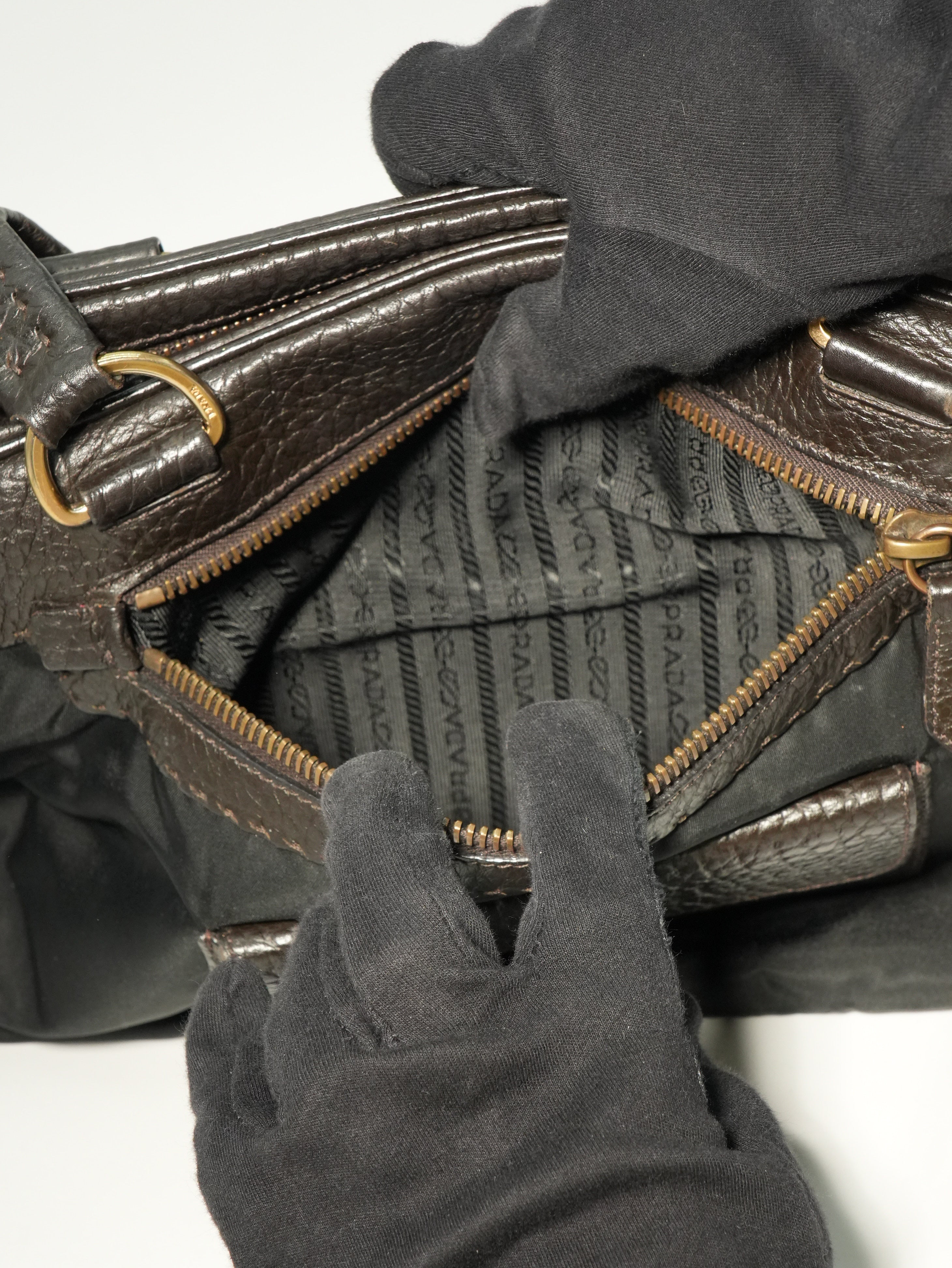 Prada Tote Bag Bowling