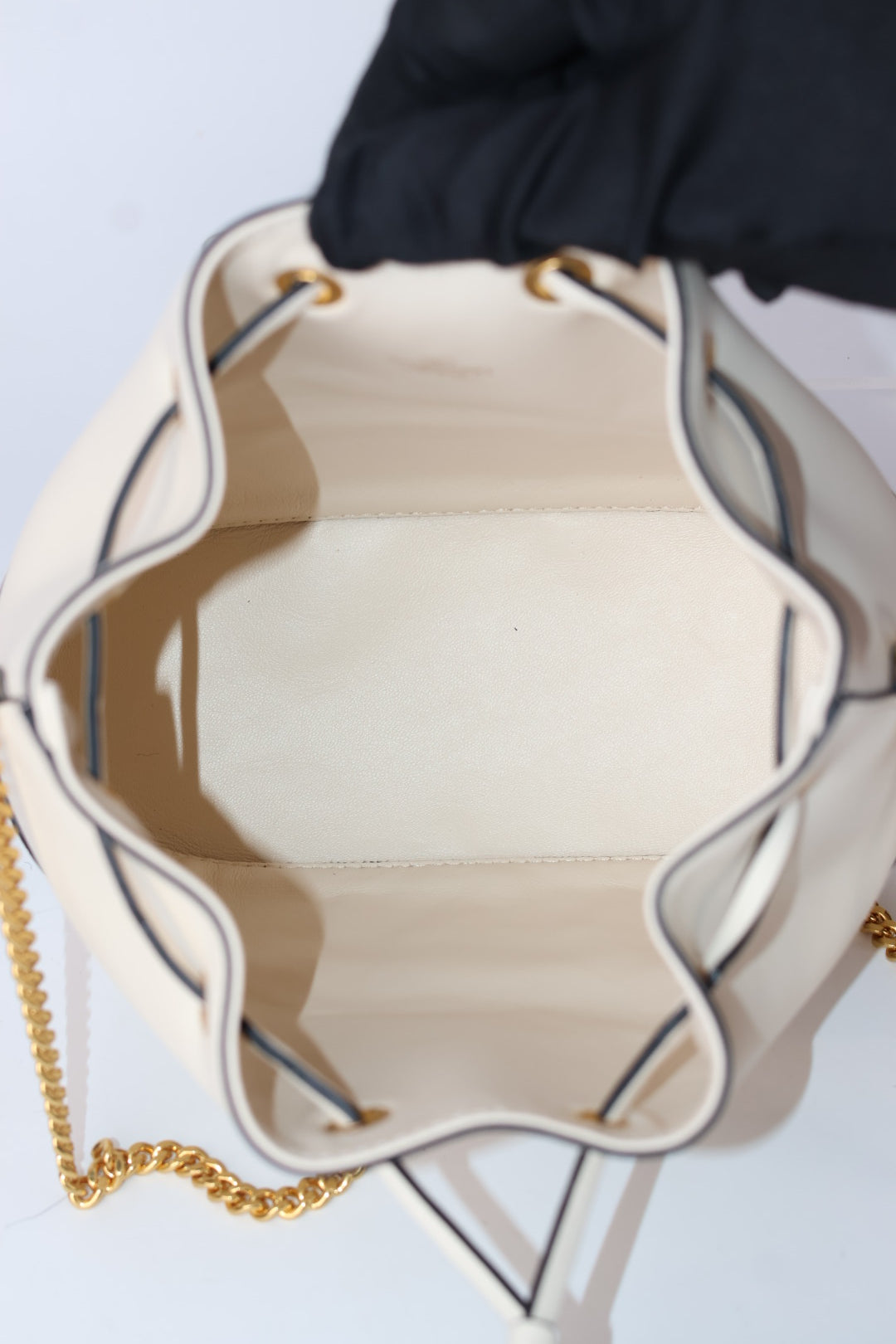 Valentino Mini Bucket V Logo