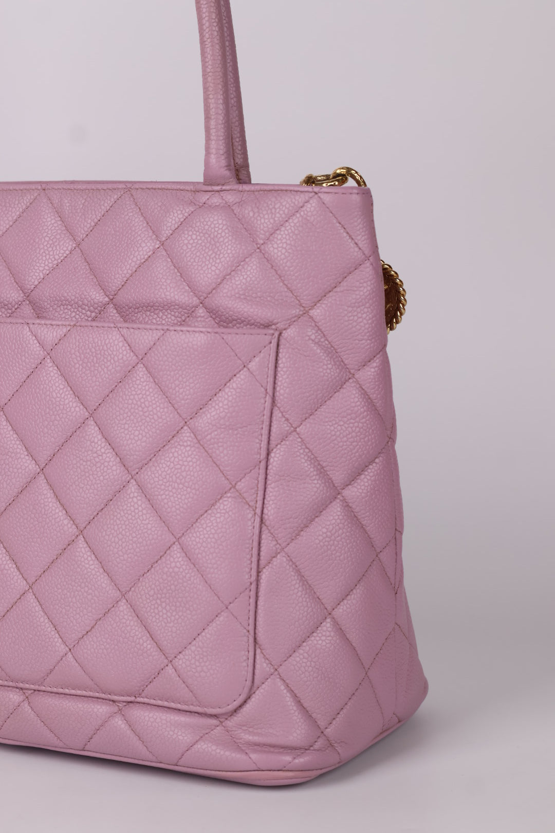 Chanel Medallon Tote Caviar