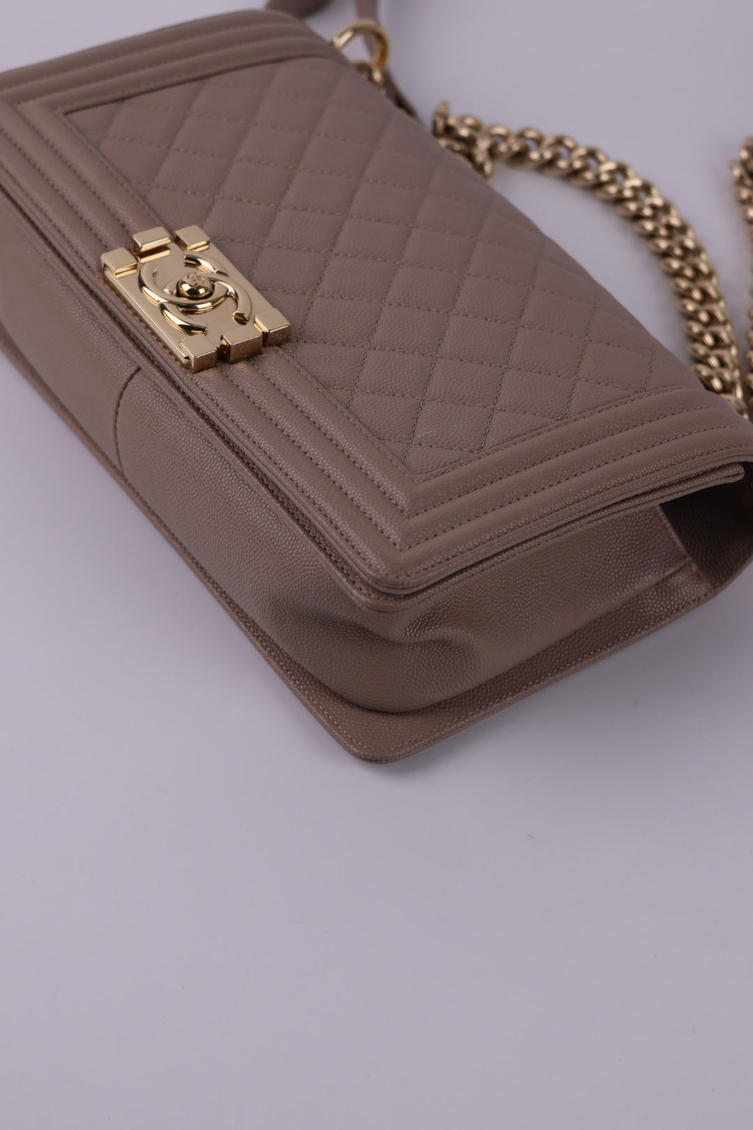 Chanel Boy Media Caviar