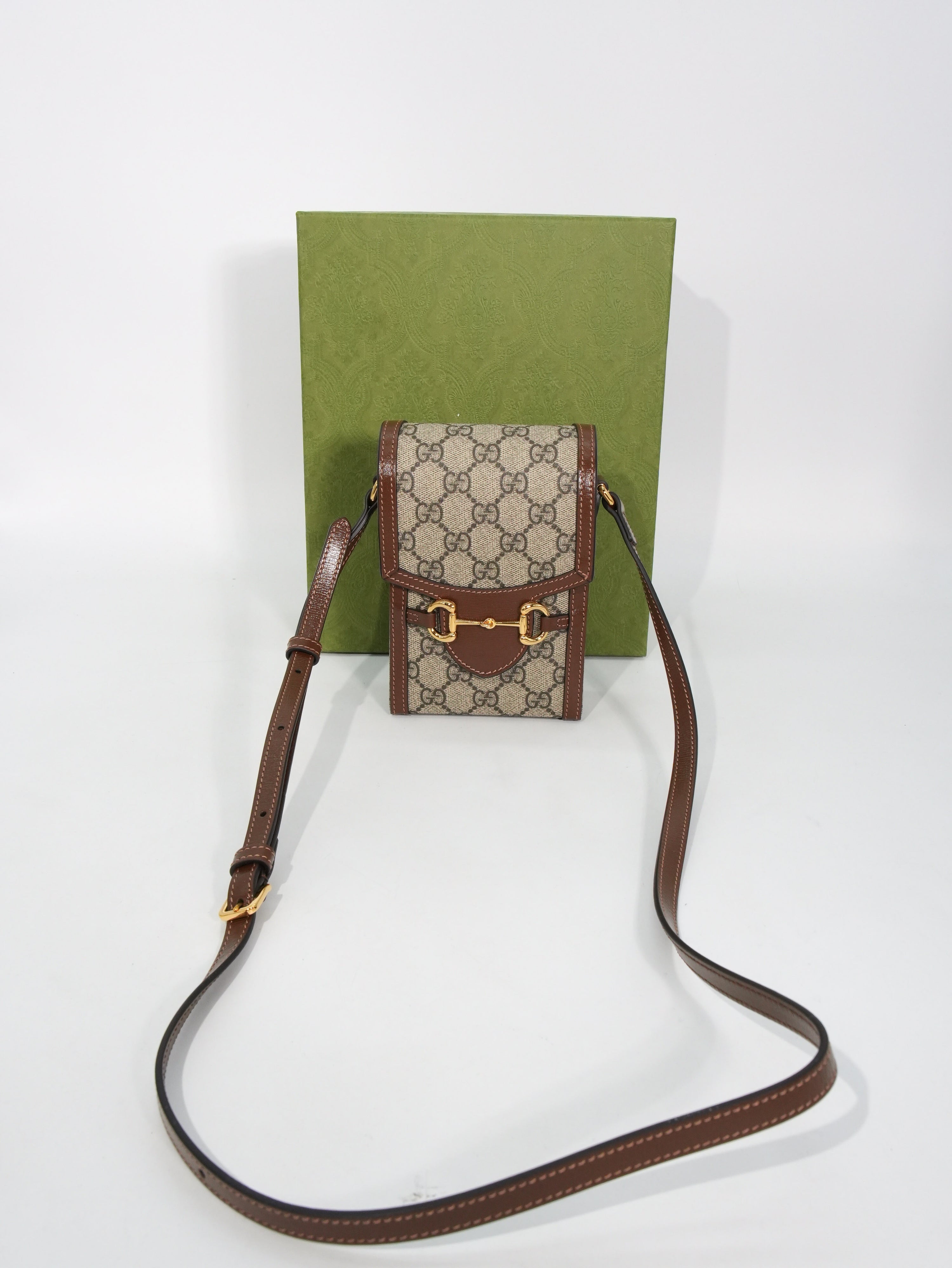 Gucci Portacellulare Horsebit GG Supreme