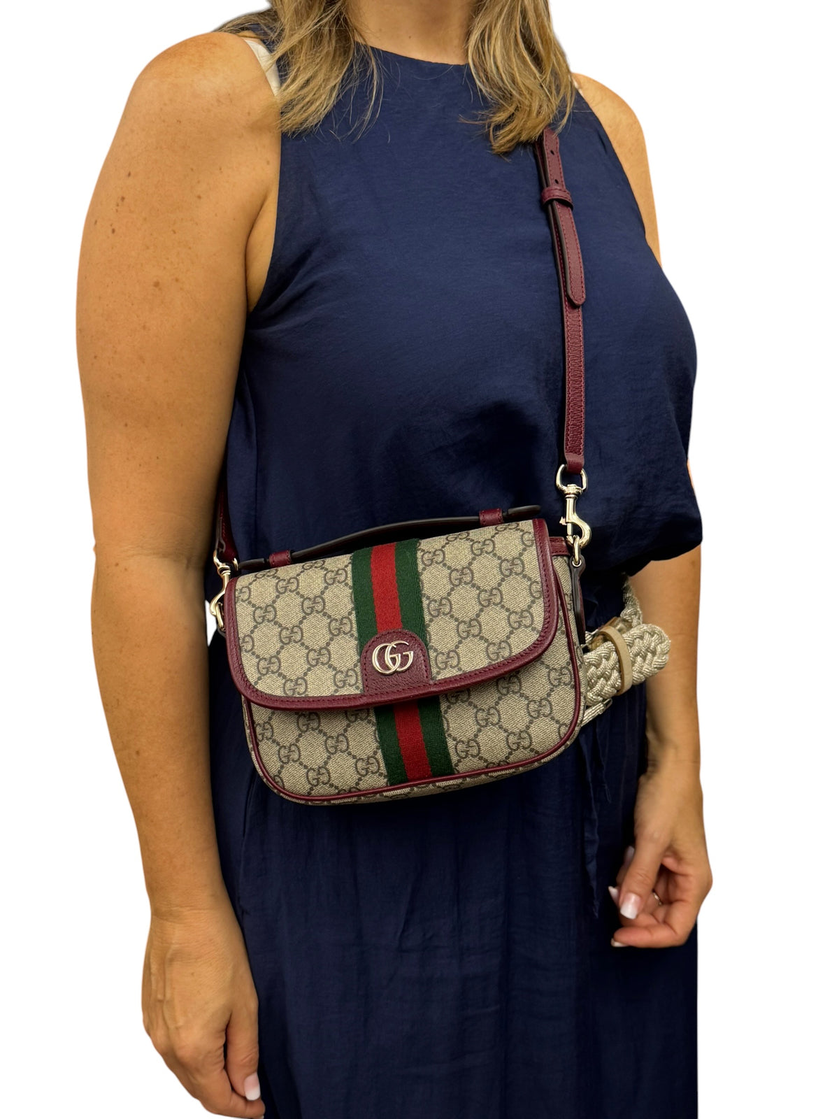 Gucci Ophidia Handle GG Supreme