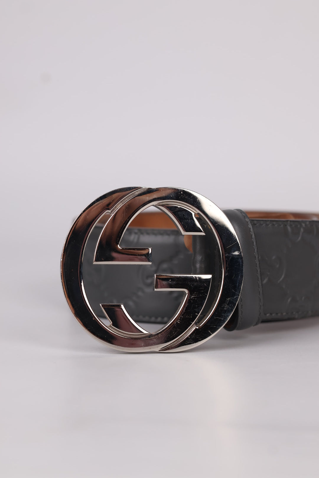 Gucci Cintura Interlocking GG Signature