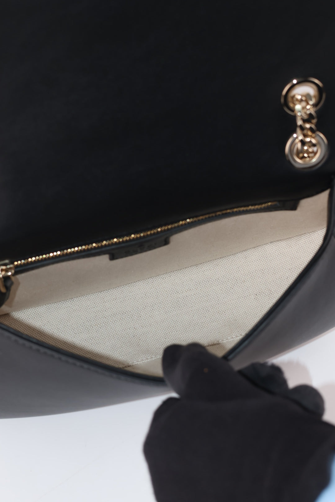Gucci Blondie Media in Pelle