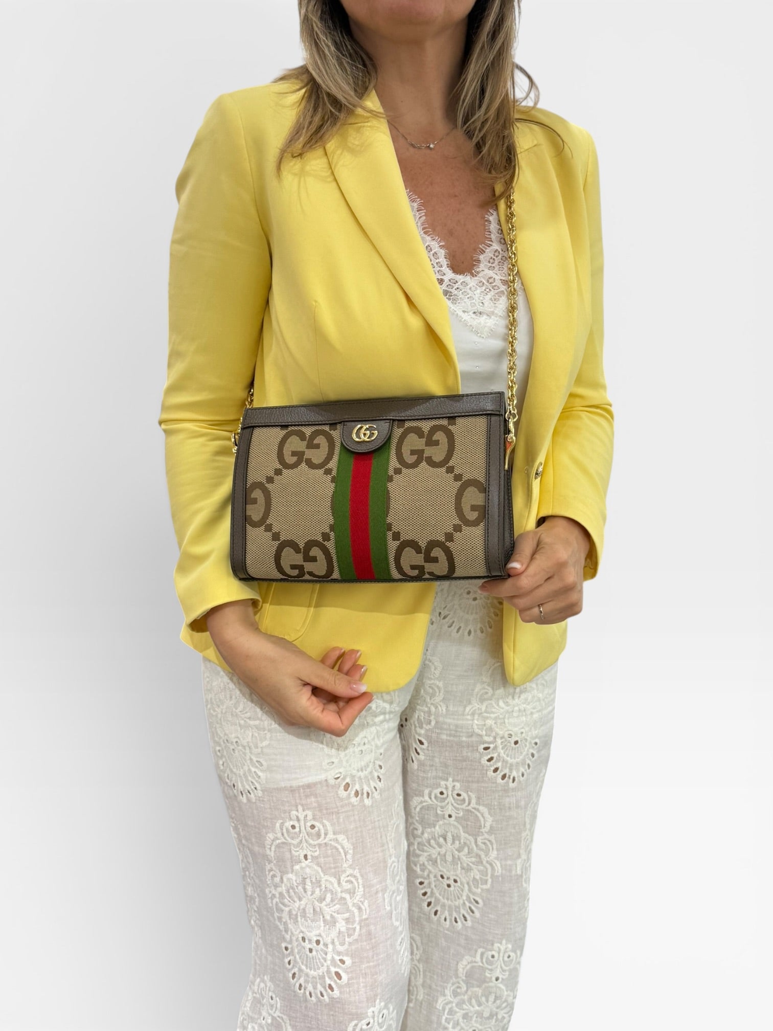 Gucci Ophidia Chain GG Jumbo