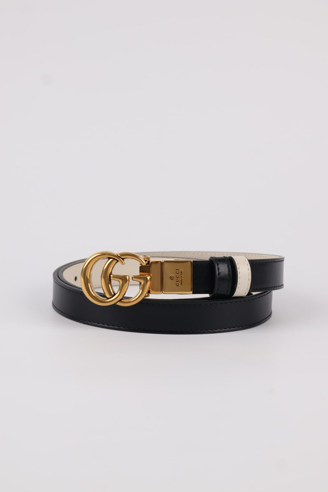 Gucci Cintura Marmont 2cm Reversibile